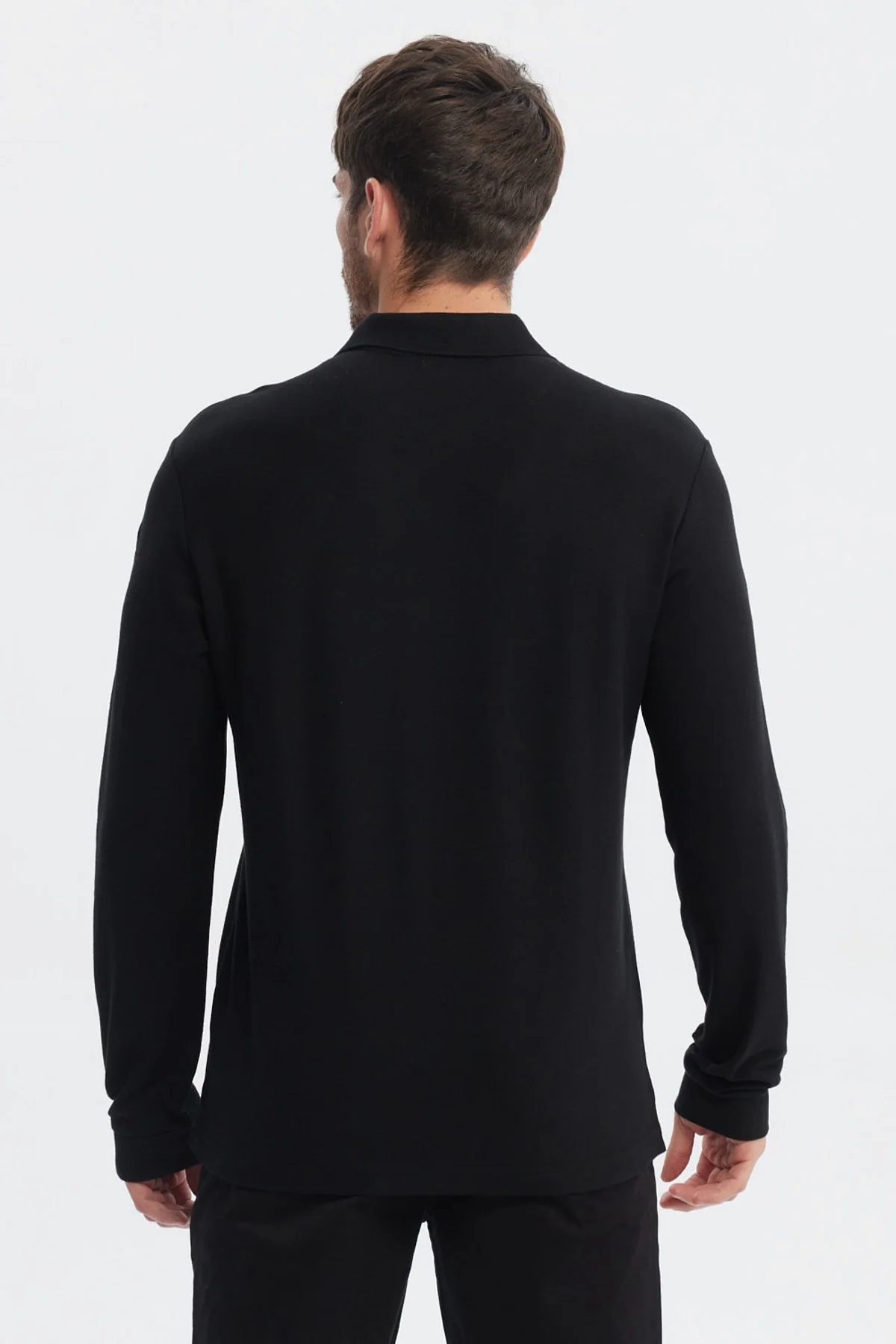 Polera Hombre Print Silicona Negro - Image 3