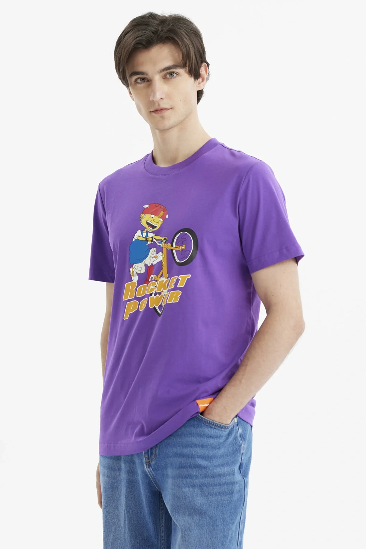 Polera Hombre Rocket Morado - Image 3