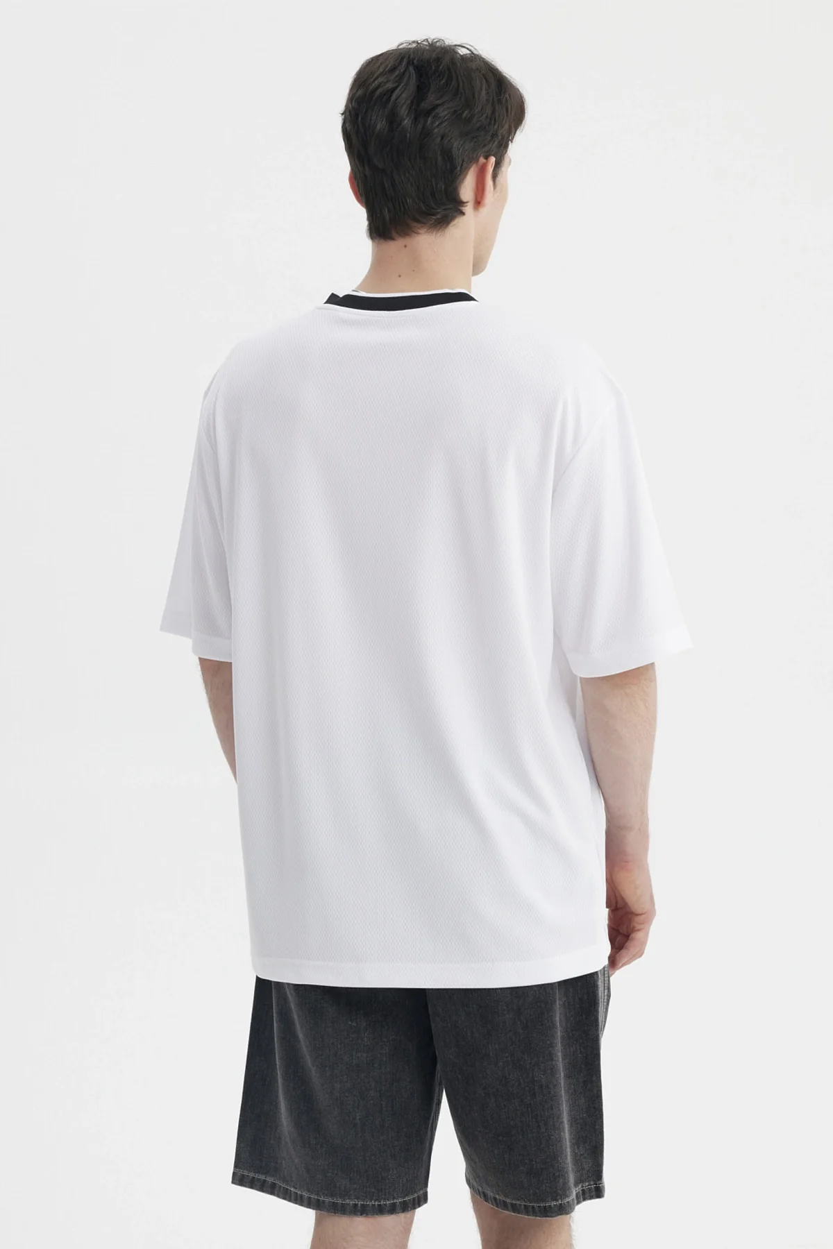 Polera Hombre Slim Blanco - Image 3
