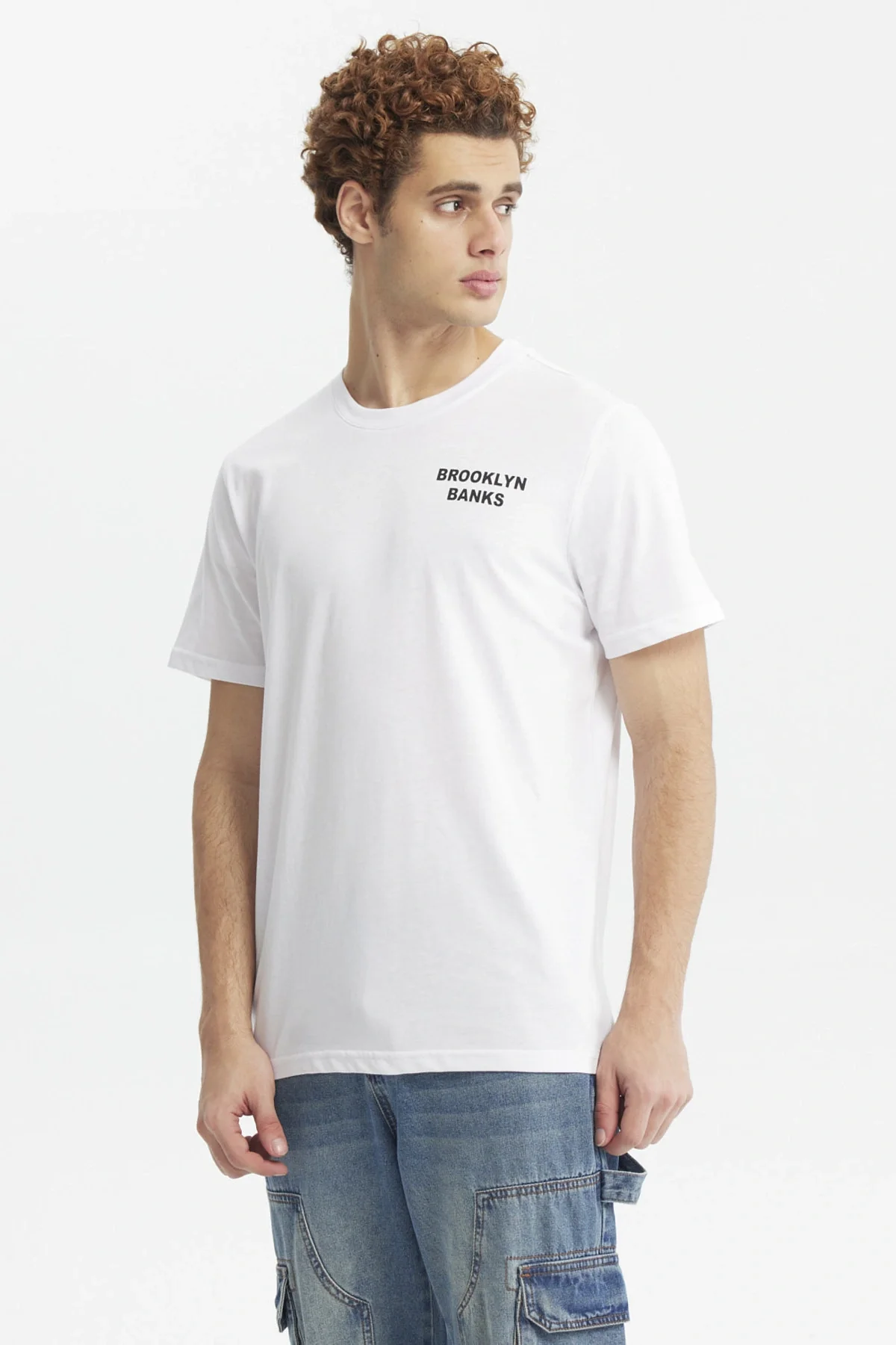 Polera Hombre Slim Blanco - Image 2