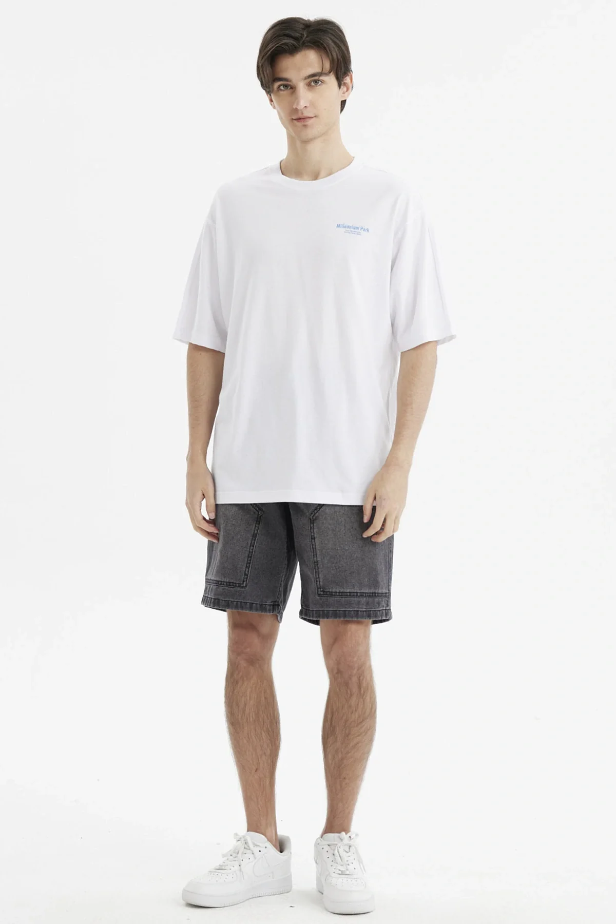 Polera Hombre Slim Blanco - Image 4
