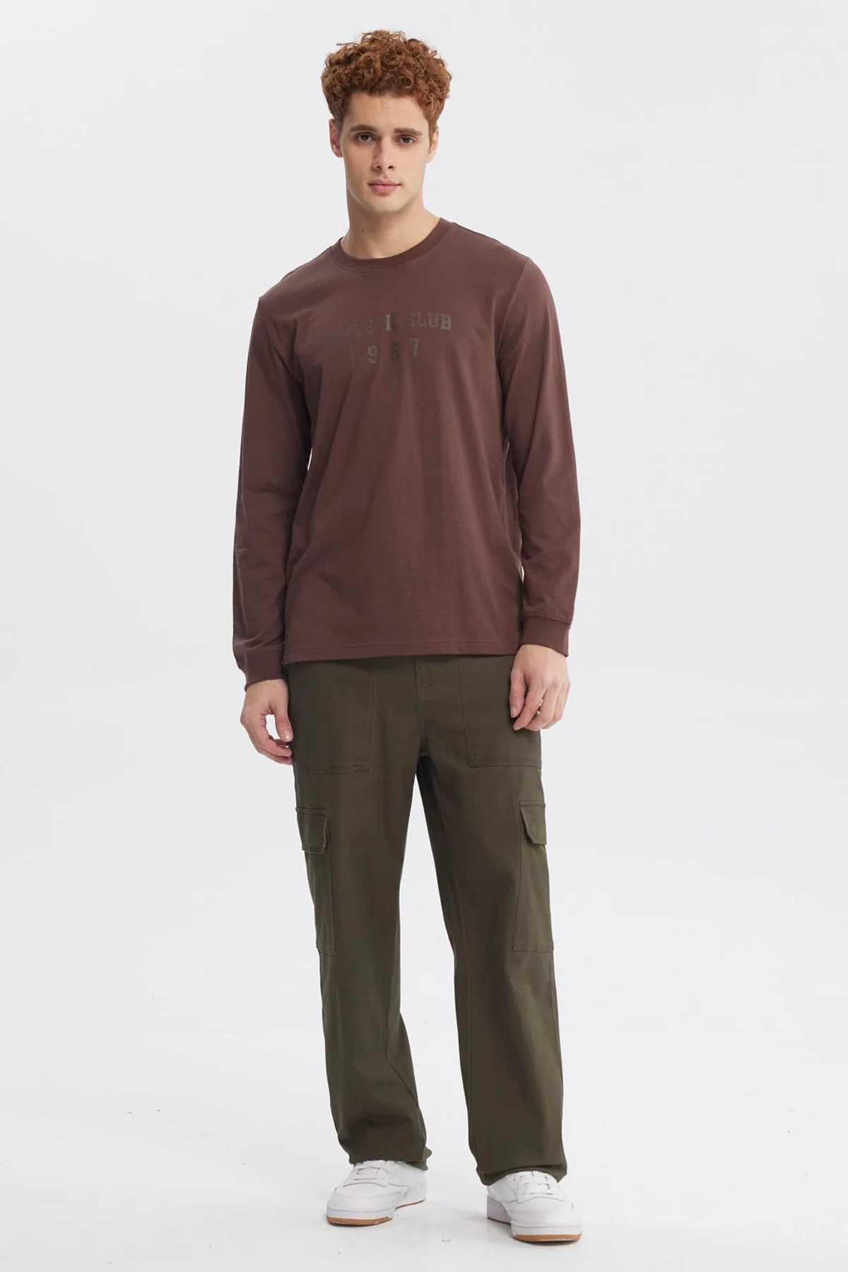 Polera Hombre Slim Chocolate - Image 4