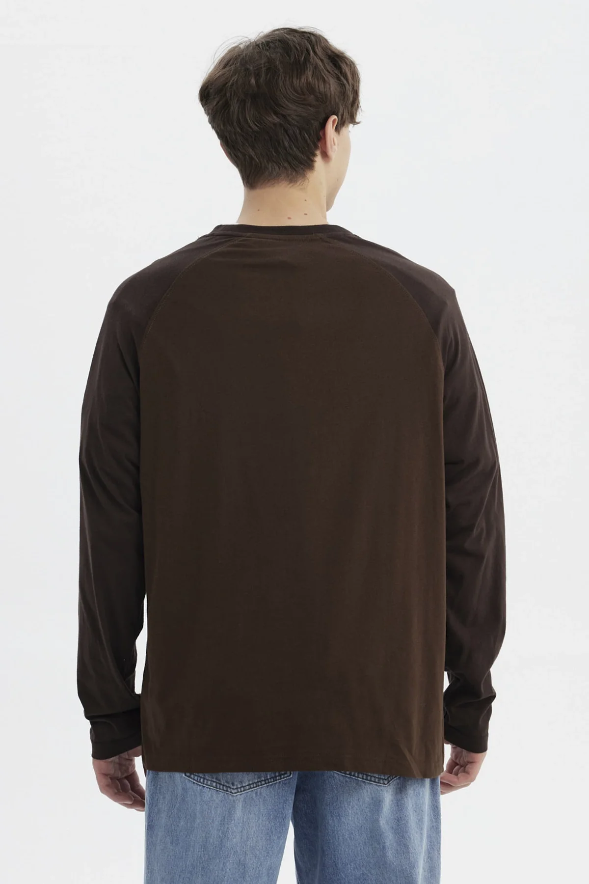 Polera Hombre Slim Chocolate - Image 3