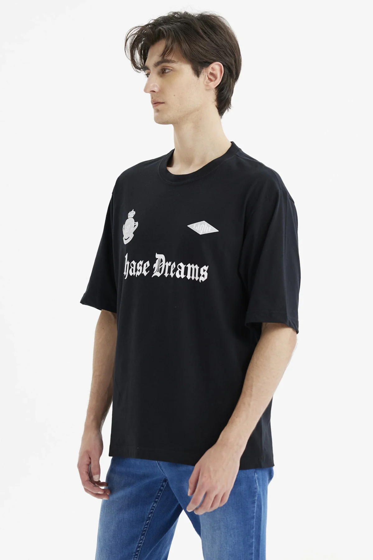 Polera Hombre Slim Negro - Image 2