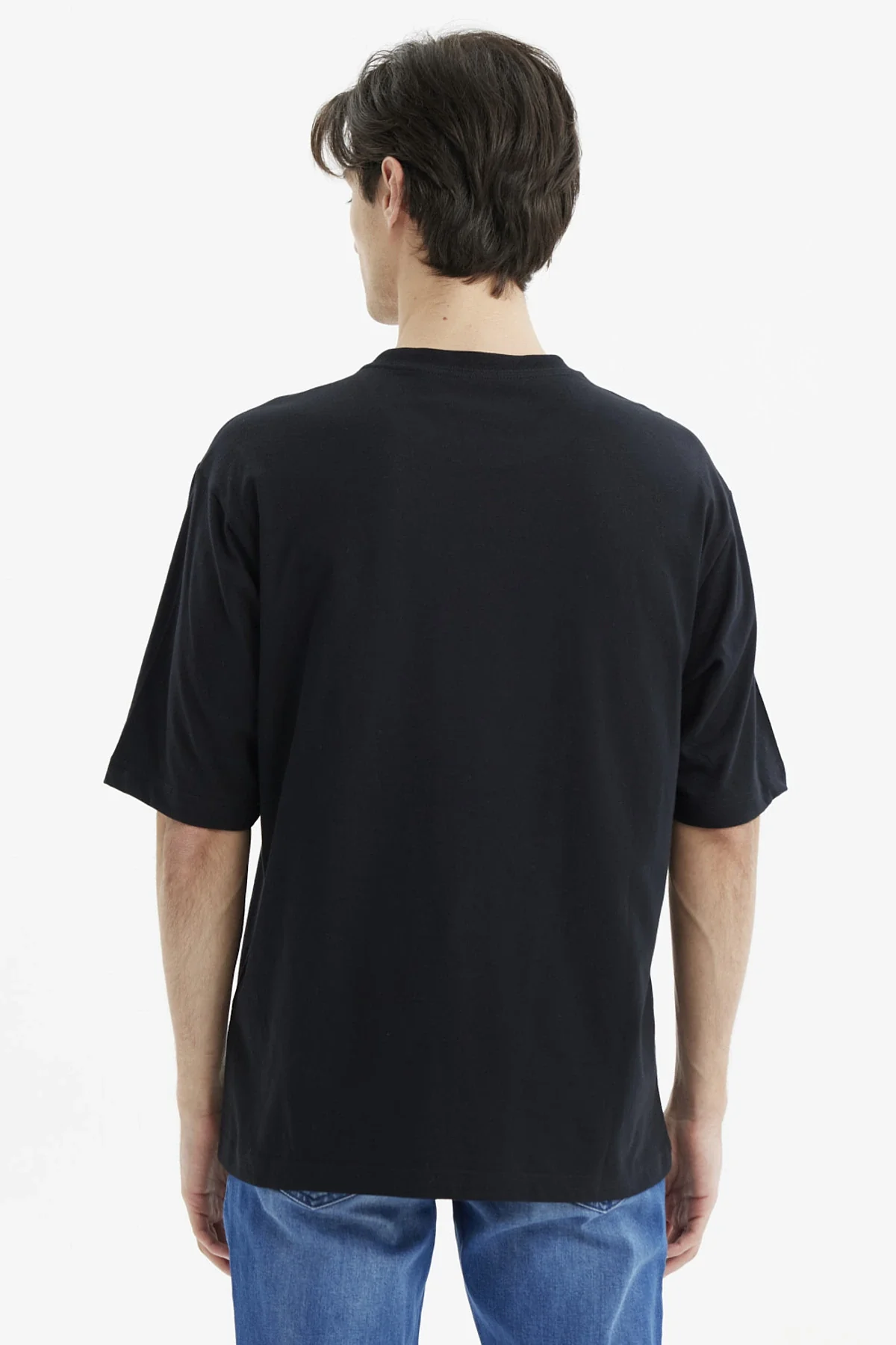 Polera Hombre Slim Negro - Image 3