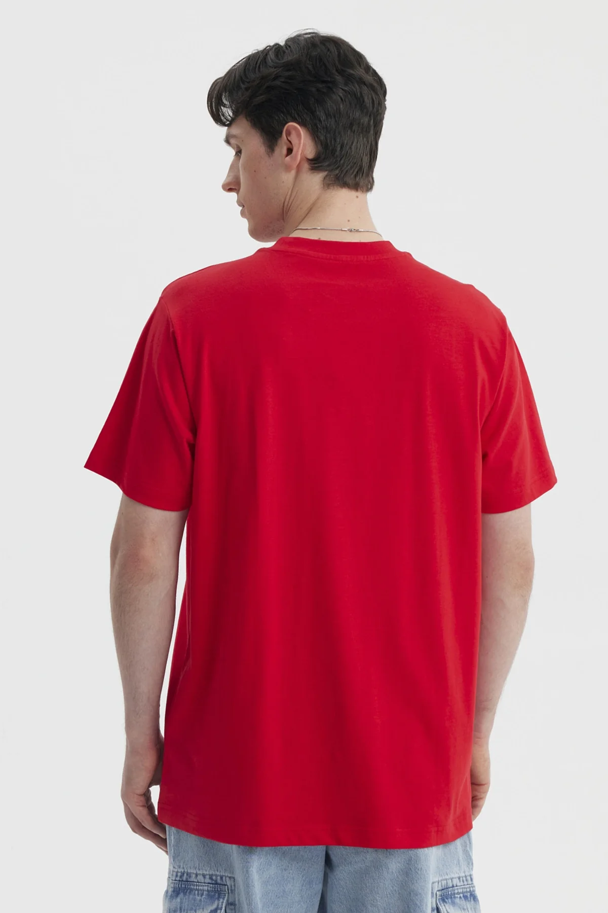 Polera Hombre Slim Rojo - Image 3