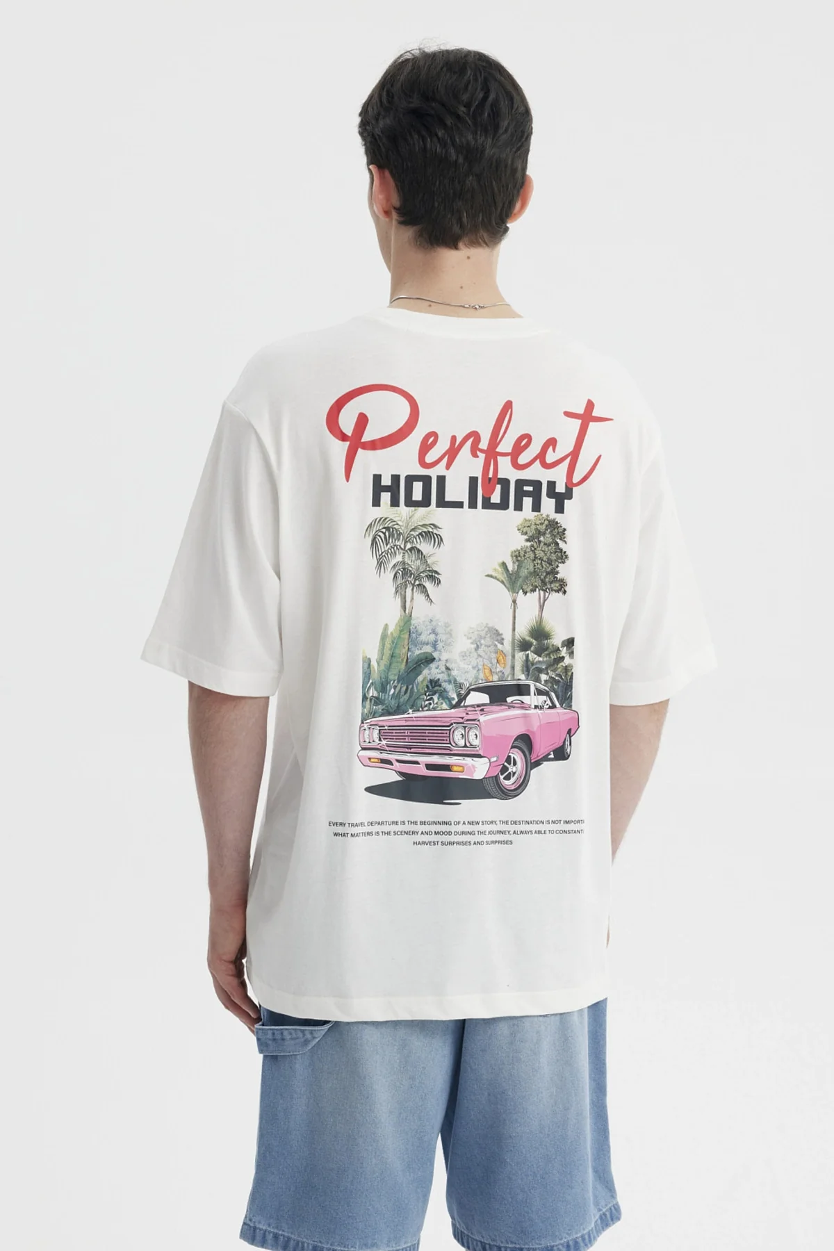 Polera Hombre Slim Crema - Image 2
