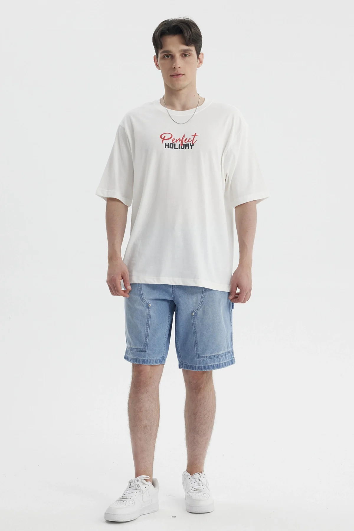 Polera Hombre Slim Crema - Image 4