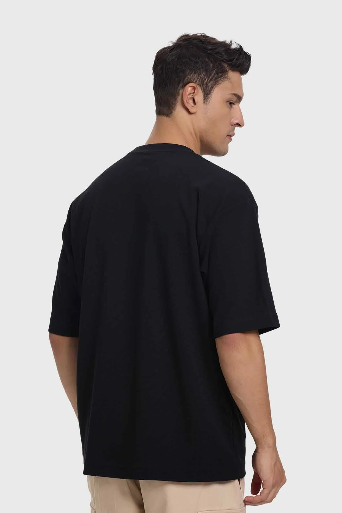 Polera Hombre Sport Tenis Negro - Image 3