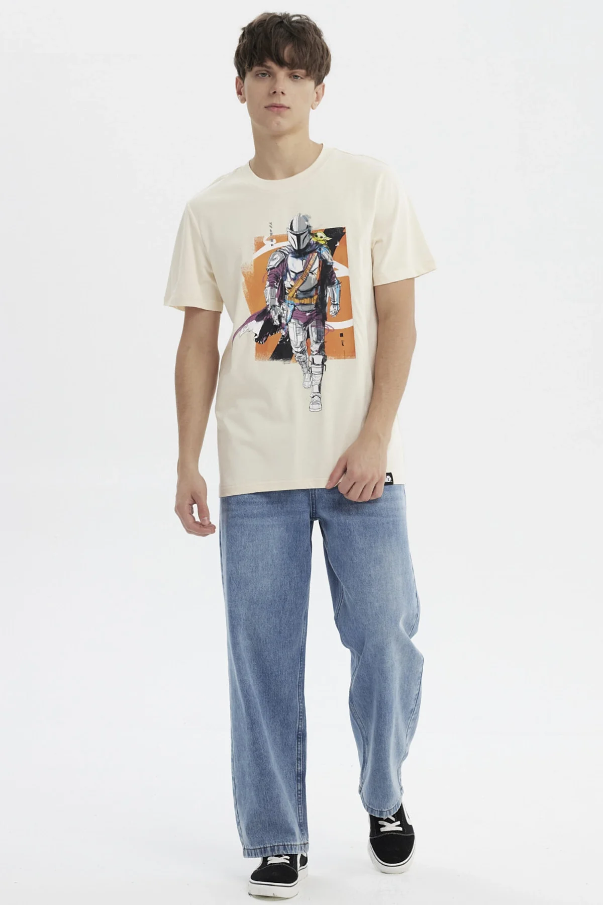 Polera Hombre Star Wars Beige - Image 4