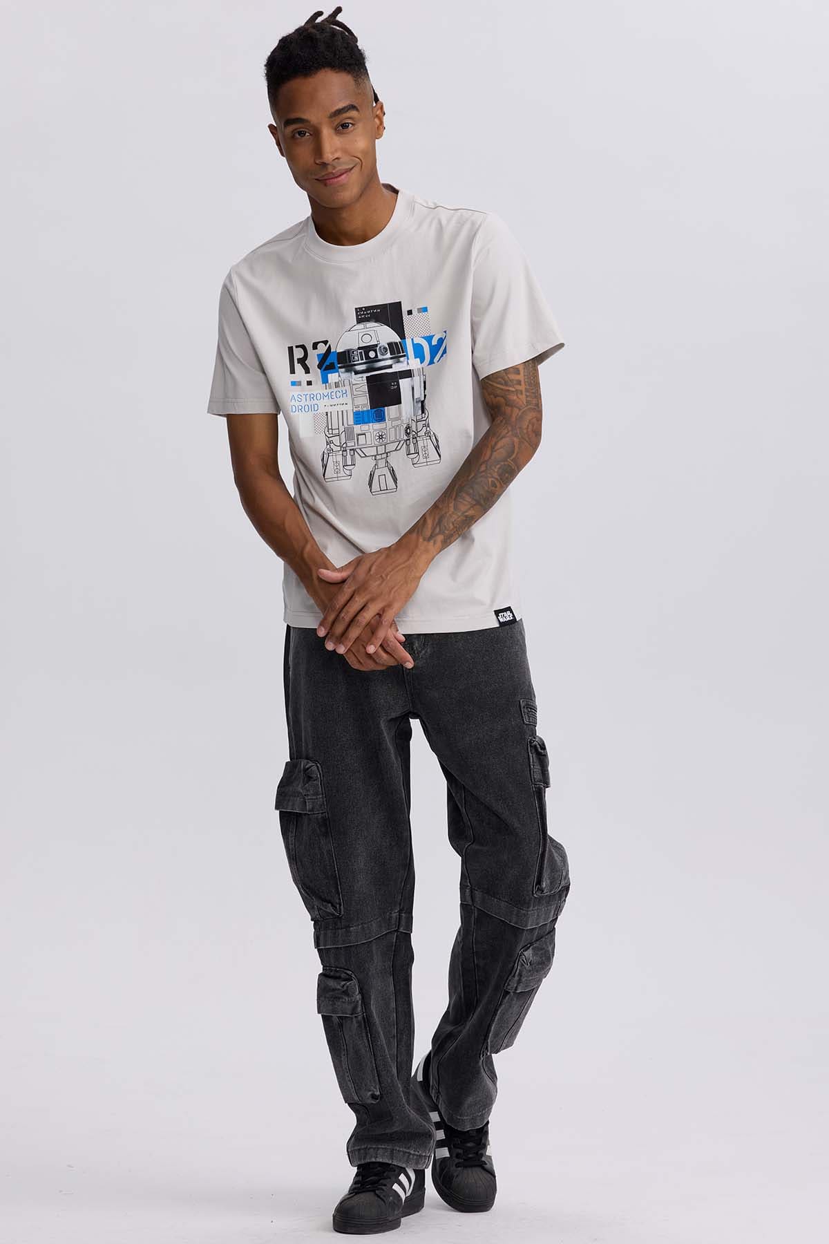 Polera Hombre Star Wars Gris - Image 4