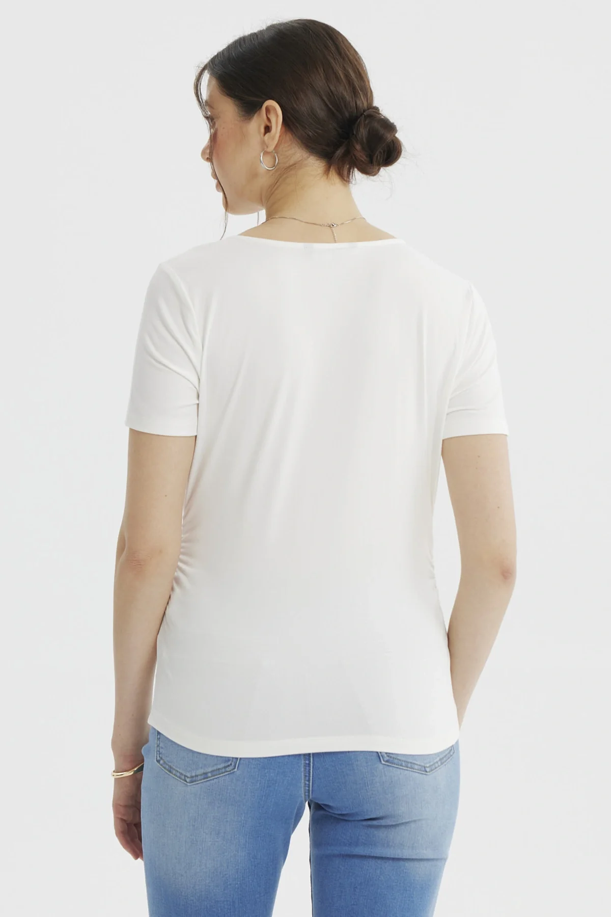 Polera Mujer Ajustado Crudo - Image 3