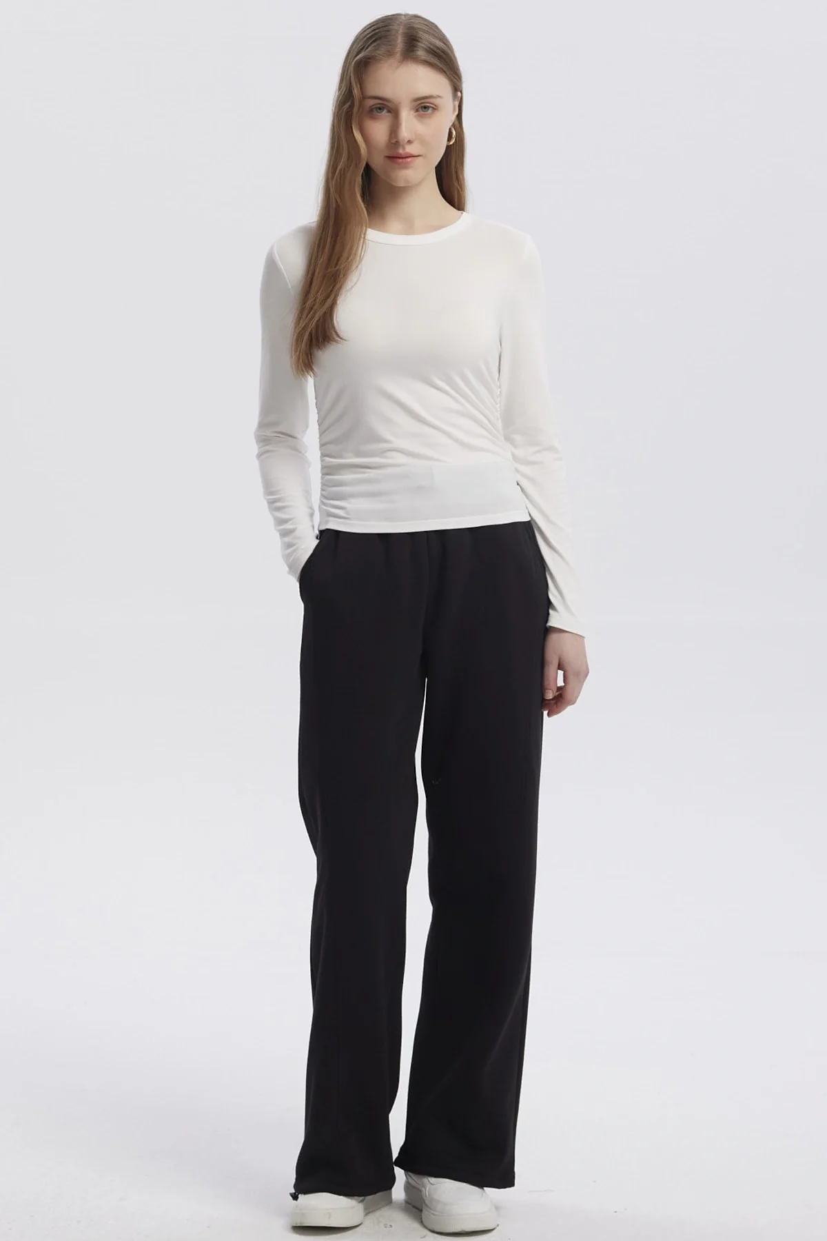 Polera Mujer Basic Crudo - Image 4
