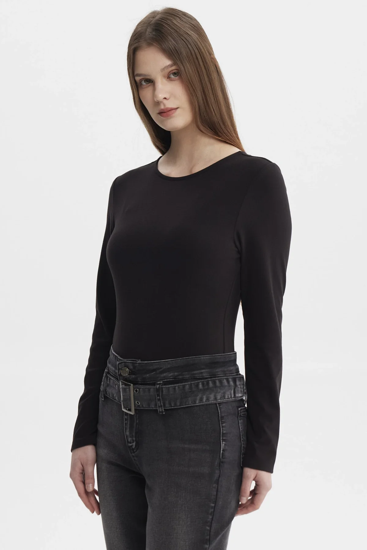 Polera Mujer Body Negro - Image 2