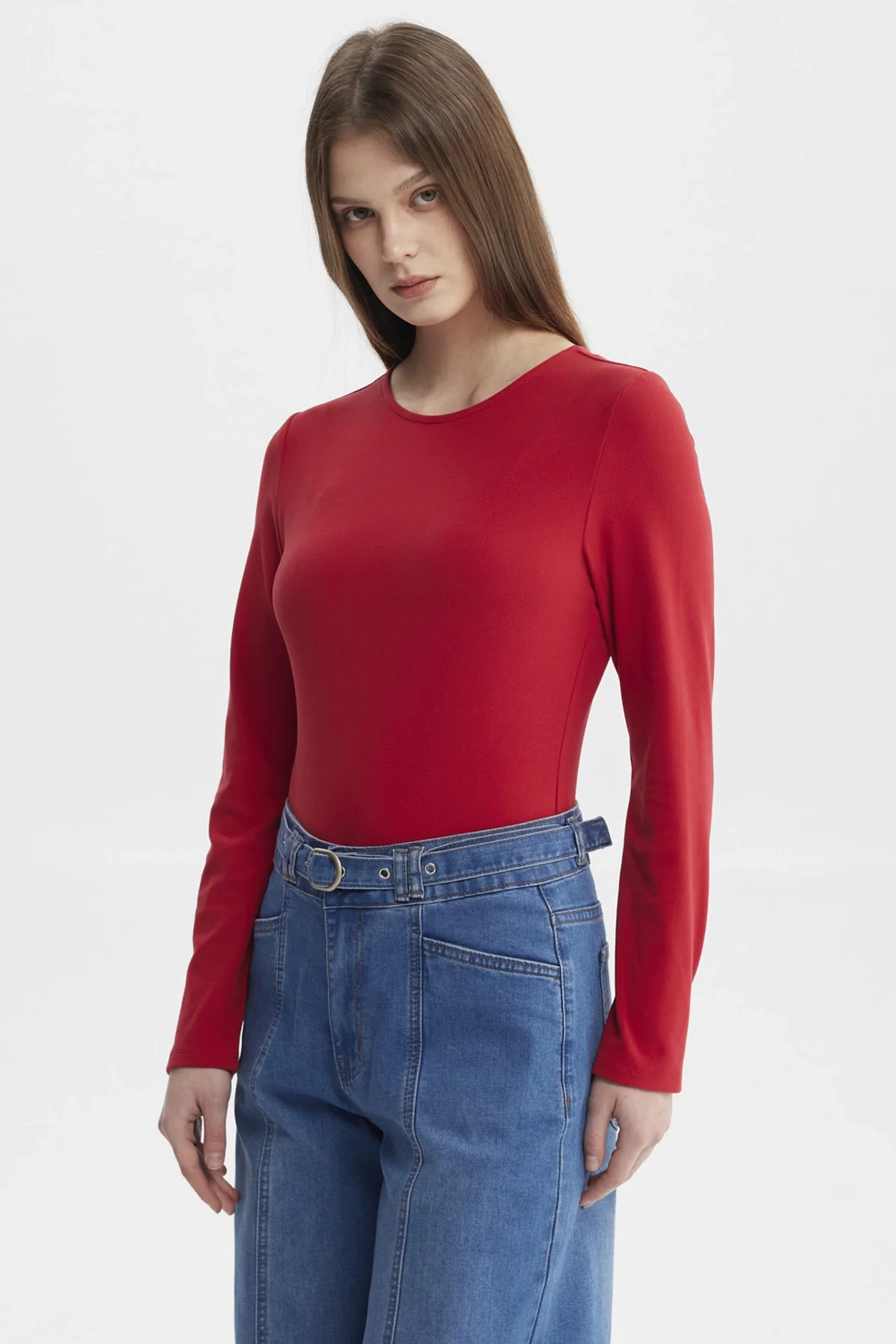 Polera Mujer Body Rojo - Image 2