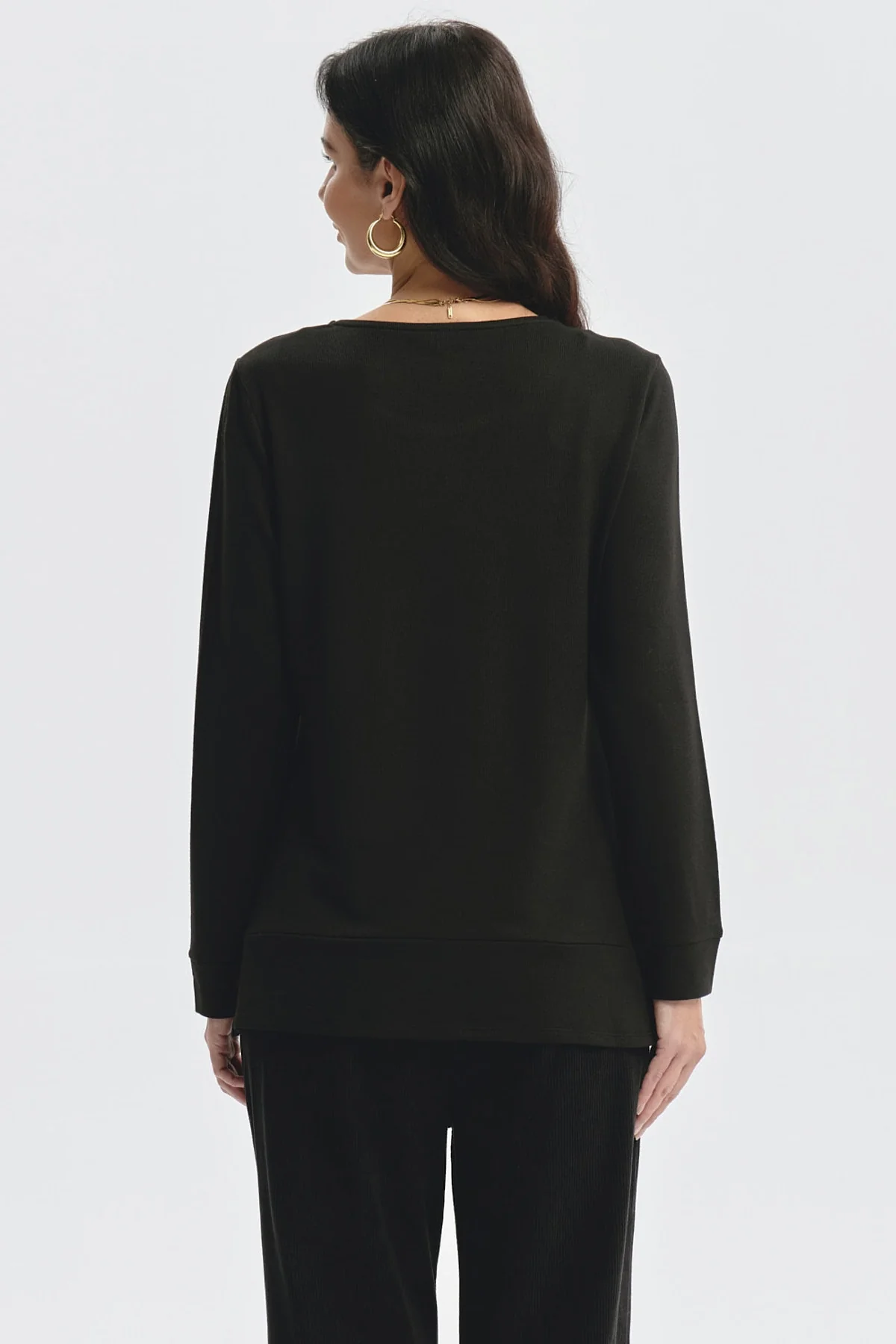 Polera Mujer Camman Detalle Negro - Image 3