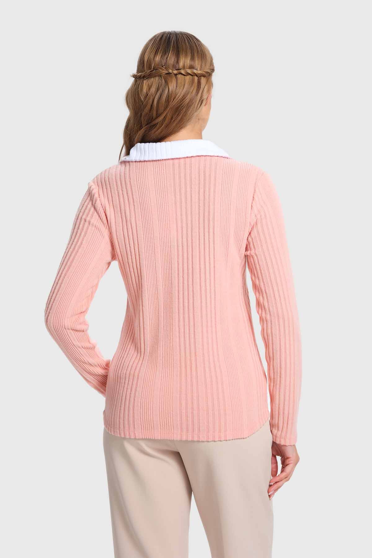 Polera Mujer Camman Rib Rosado - Image 3