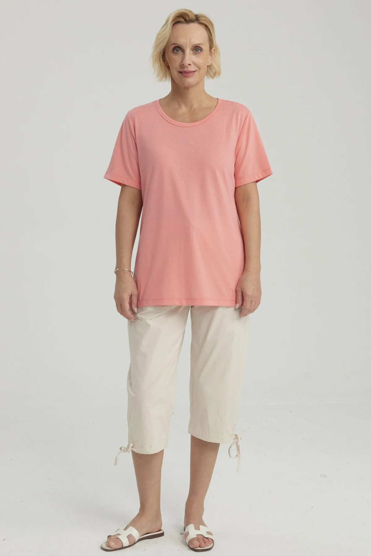 Polera Mujer Con Tachas Sandía - Image 4