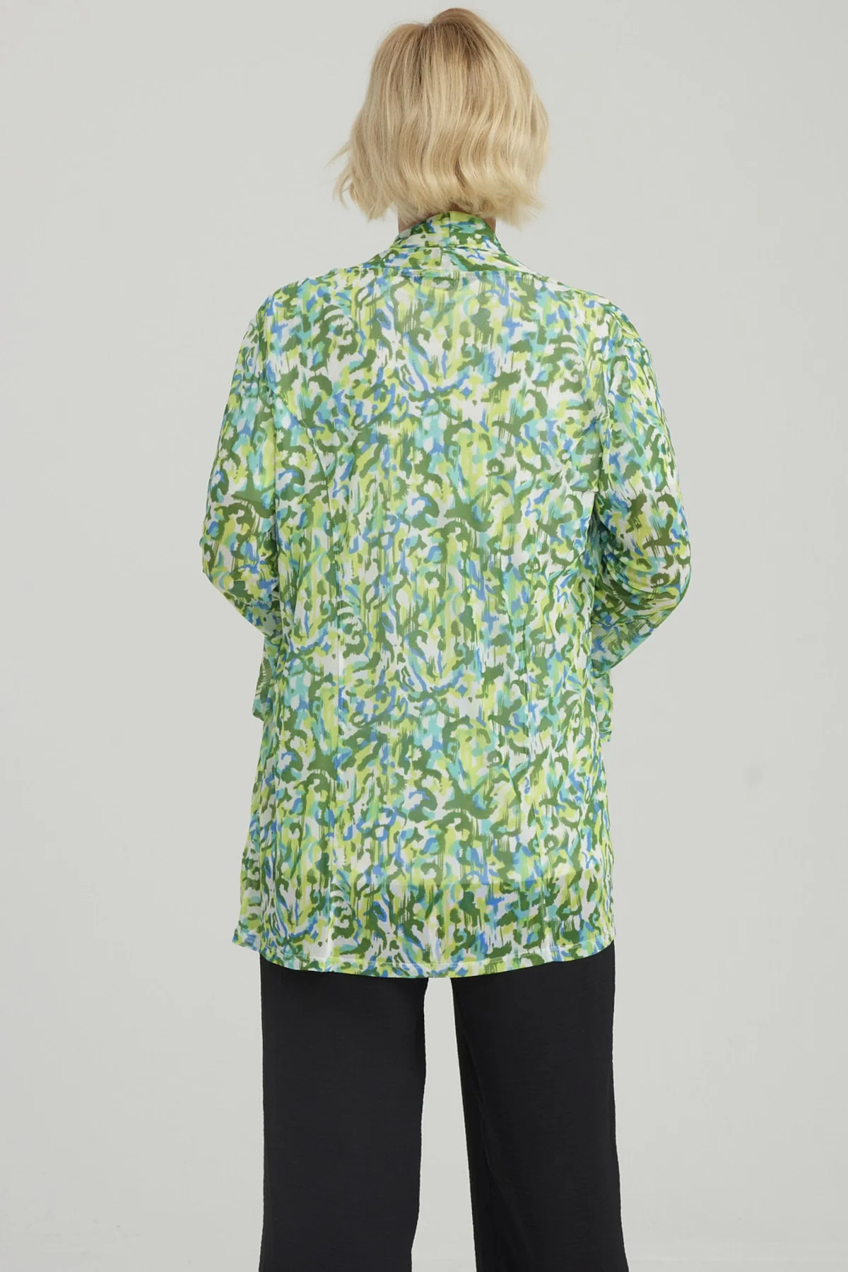 Polera Mujer Estilo Tapado Turquesa - Image 3