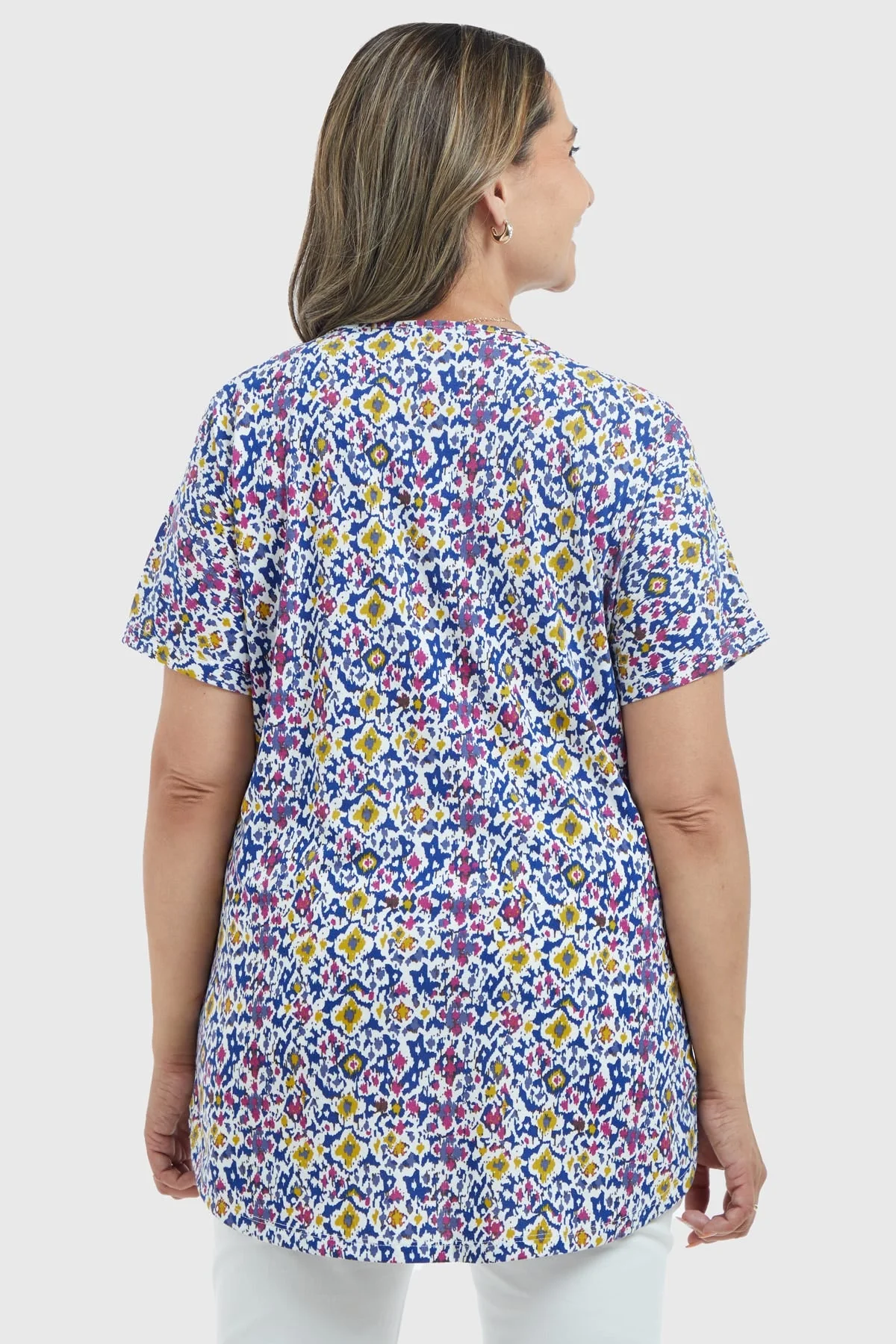 Polera Mujer Print Morado - Image 3