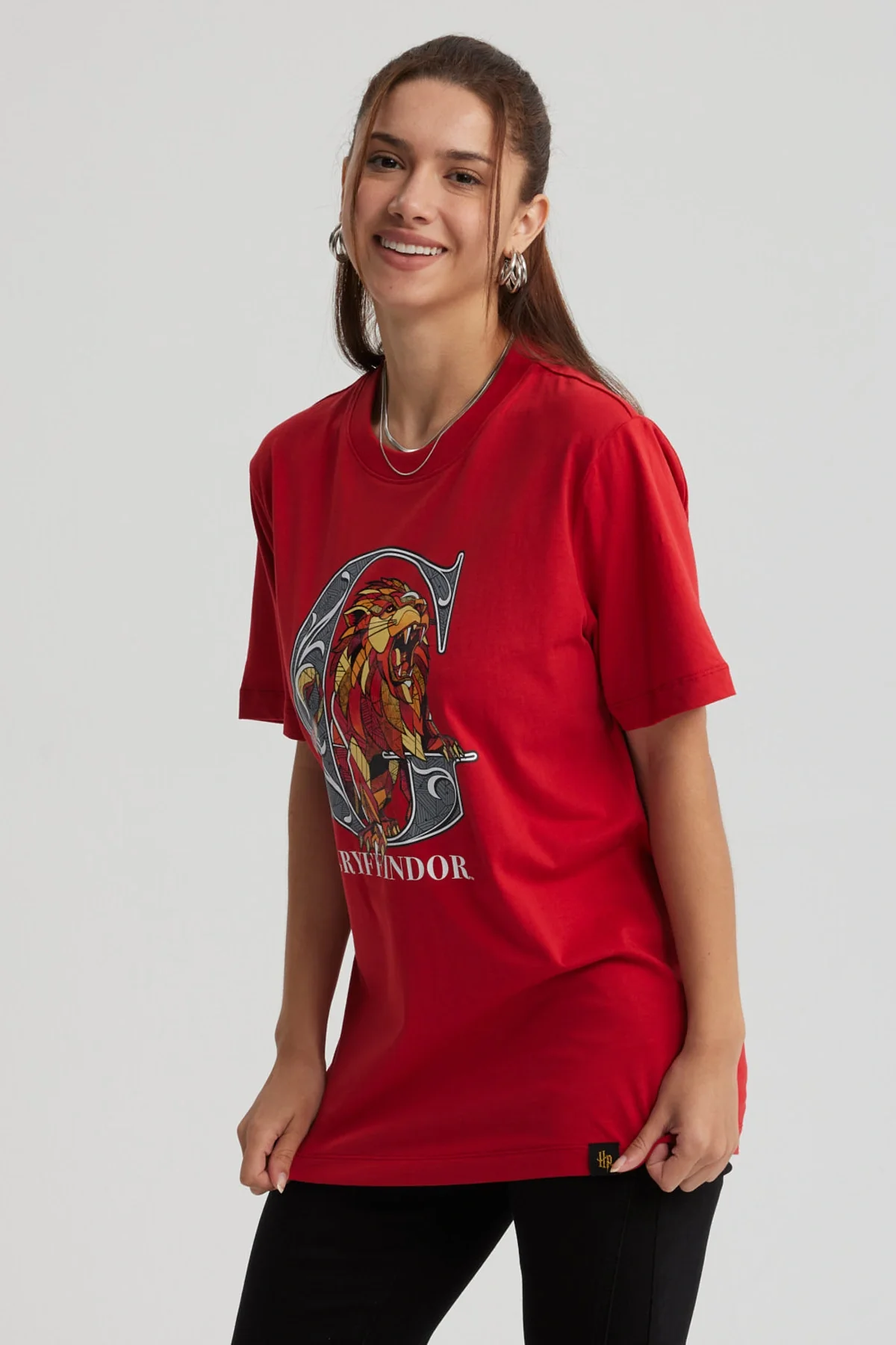 Polera Mujer Gryffindor Burdeo - Image 2