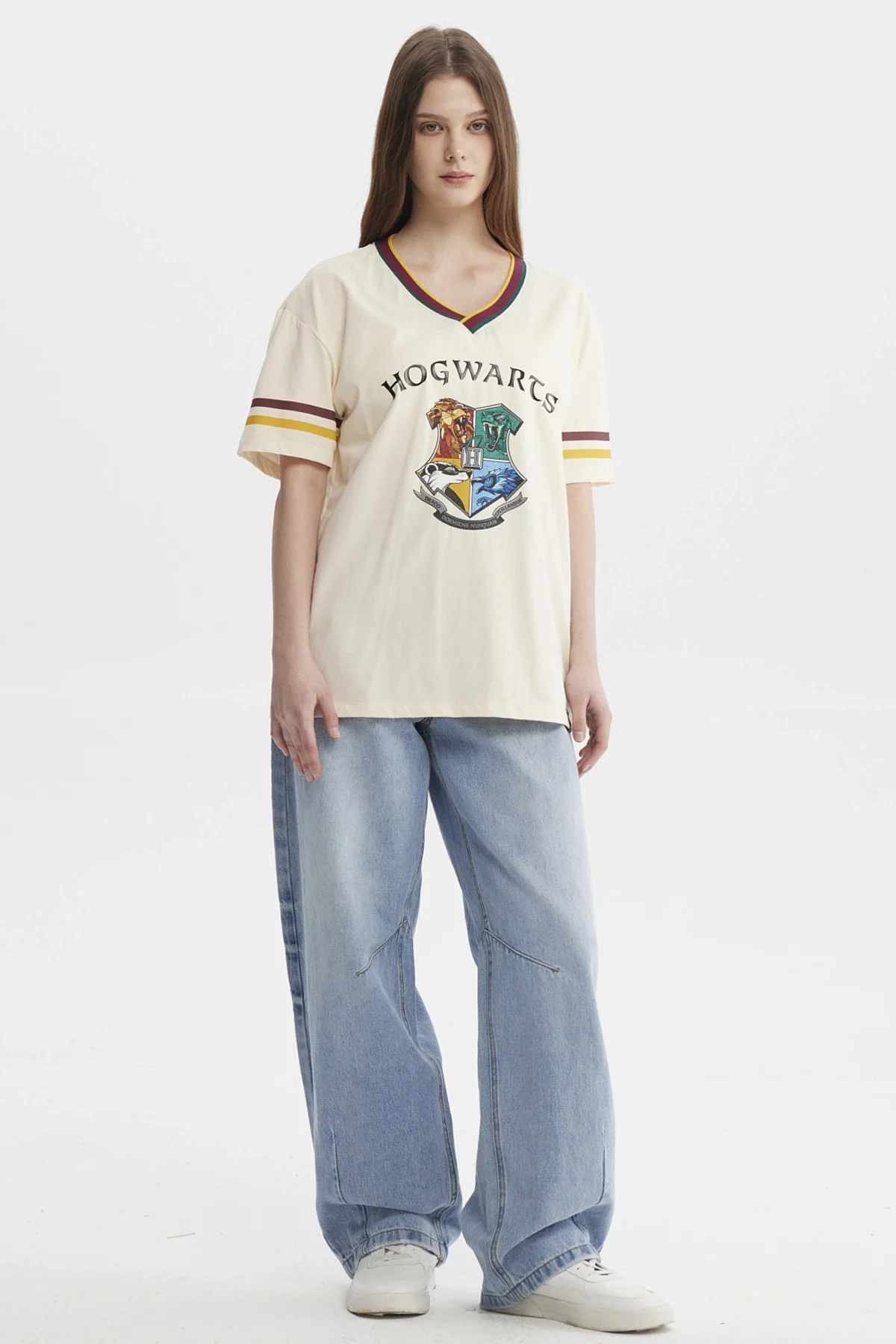 Polera Mujer Harry Potter Beige - Image 4