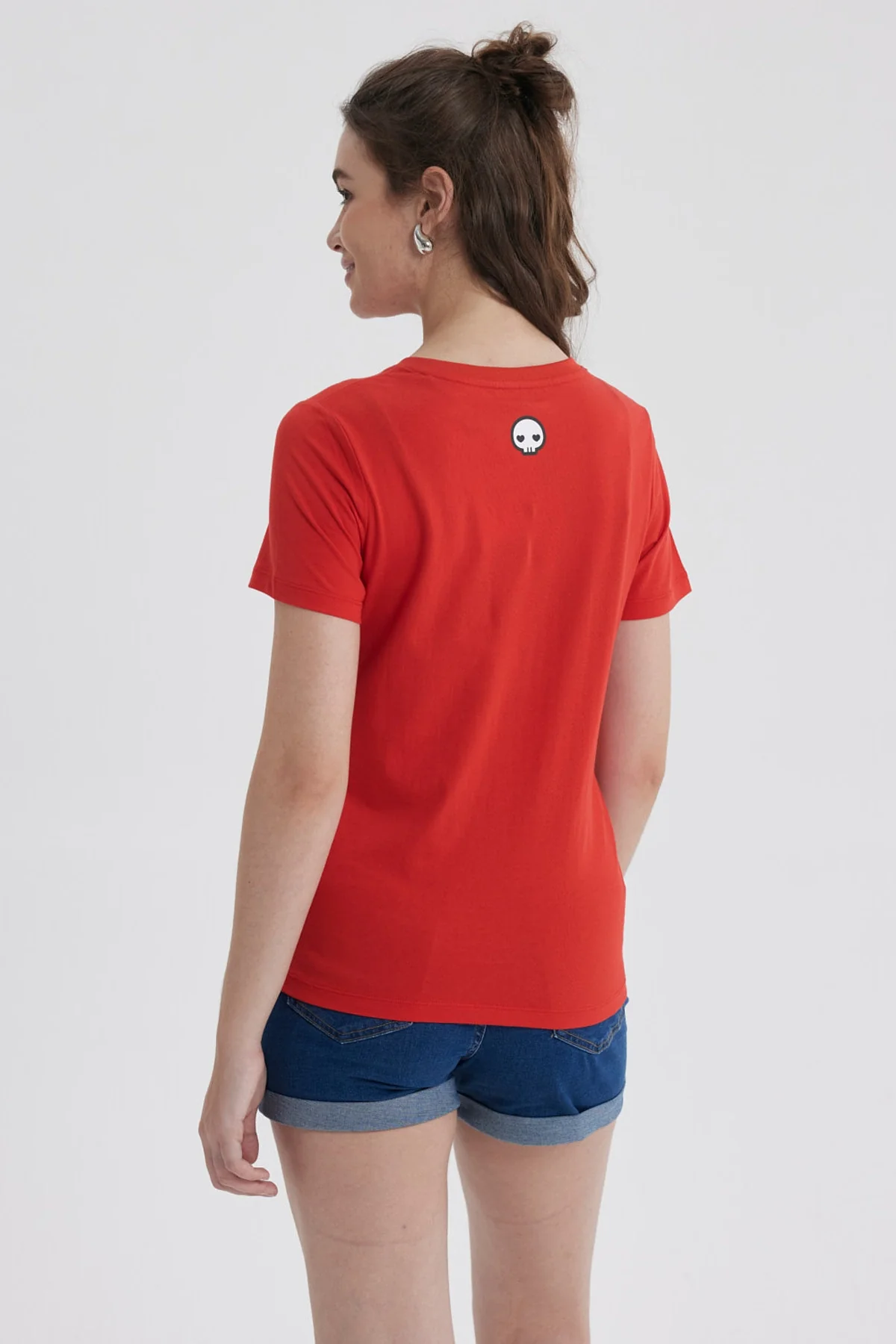 Polera Mujer Hello Kitty Rojo - Image 3