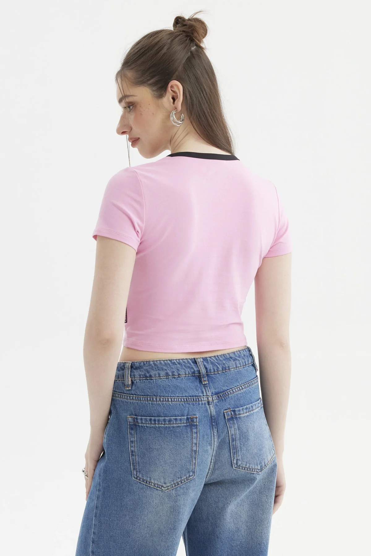 Polera Mujer Hello Kitty Rosado - Image 3