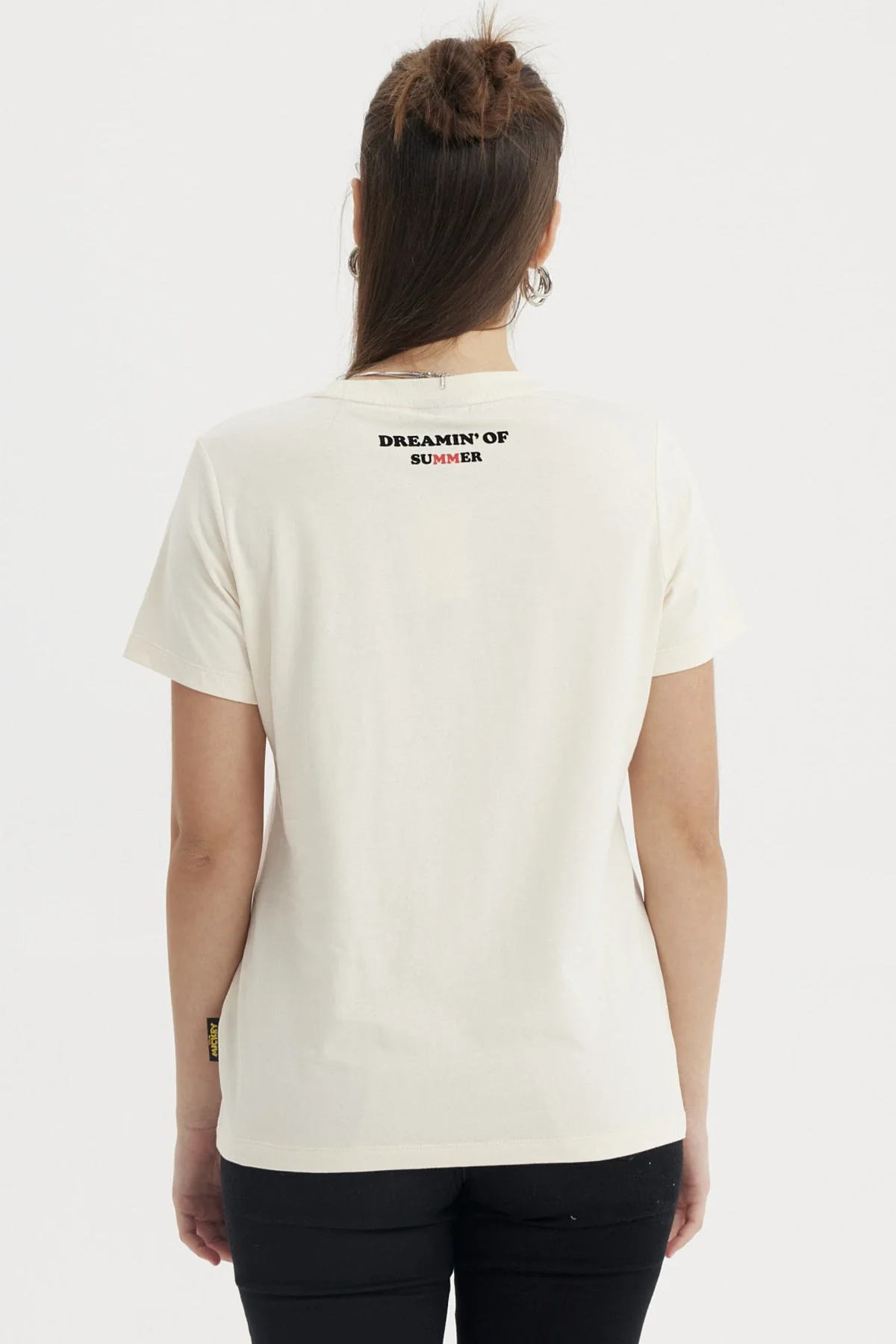 Polera Mujer Minnie Beige - Image 3