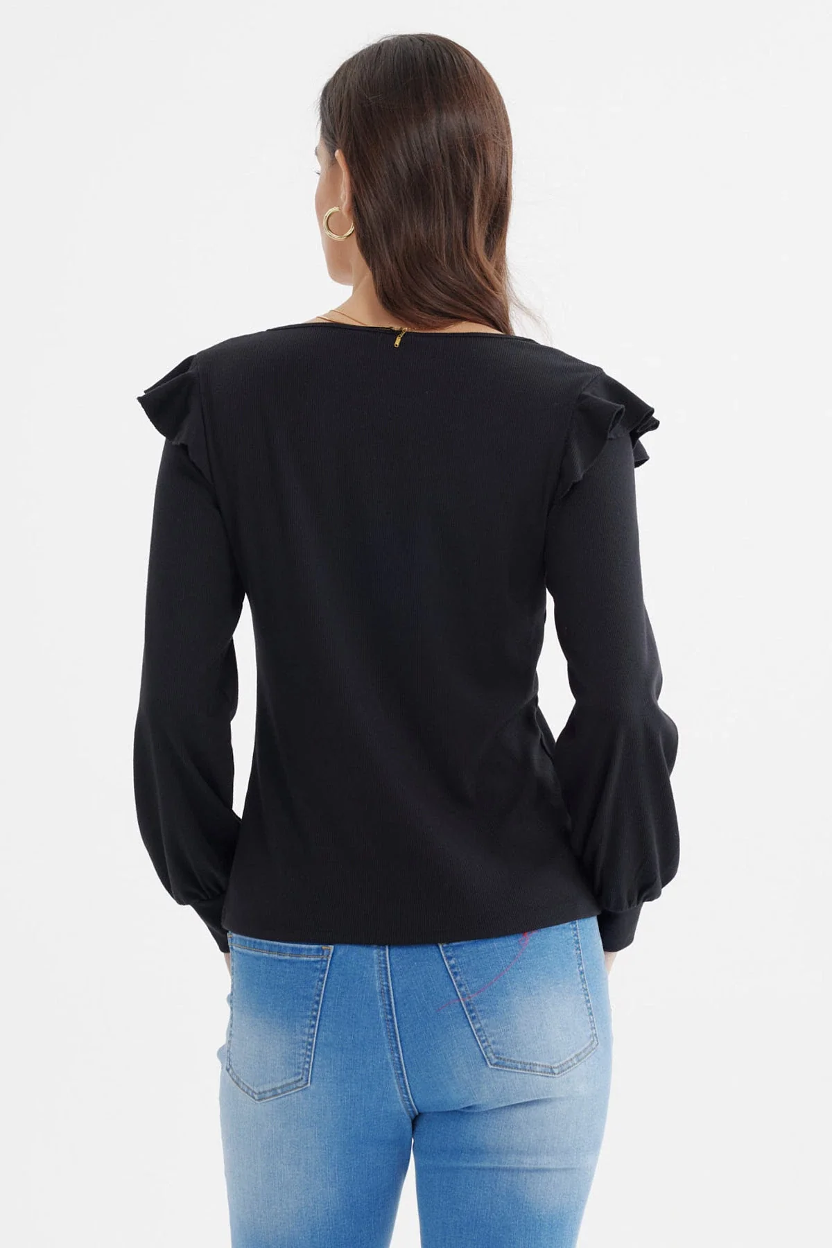 Polera Mujer Nueva Negro - Image 3