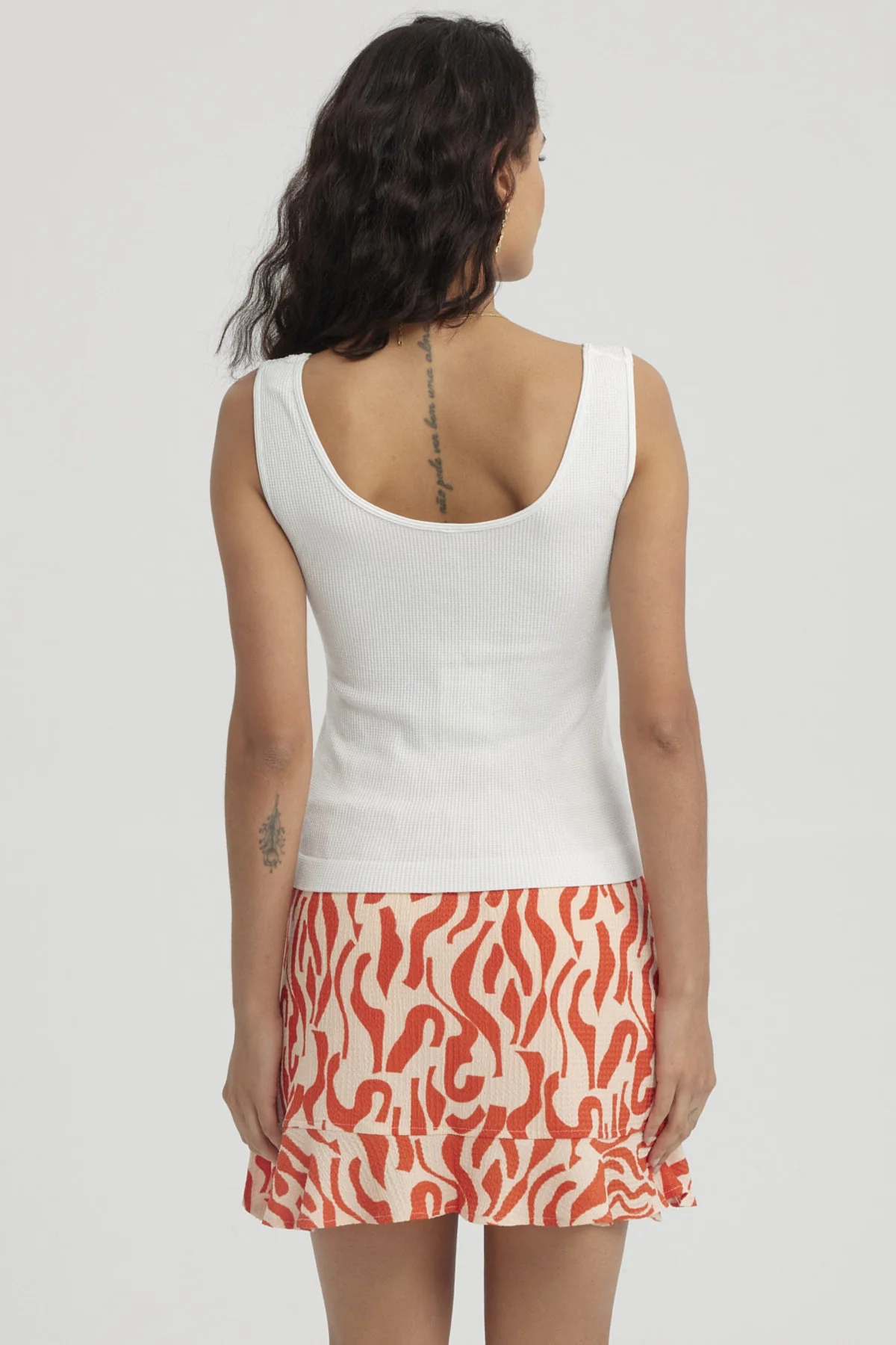 Polera Mujer Pabilo Seamless Crema - Image 3