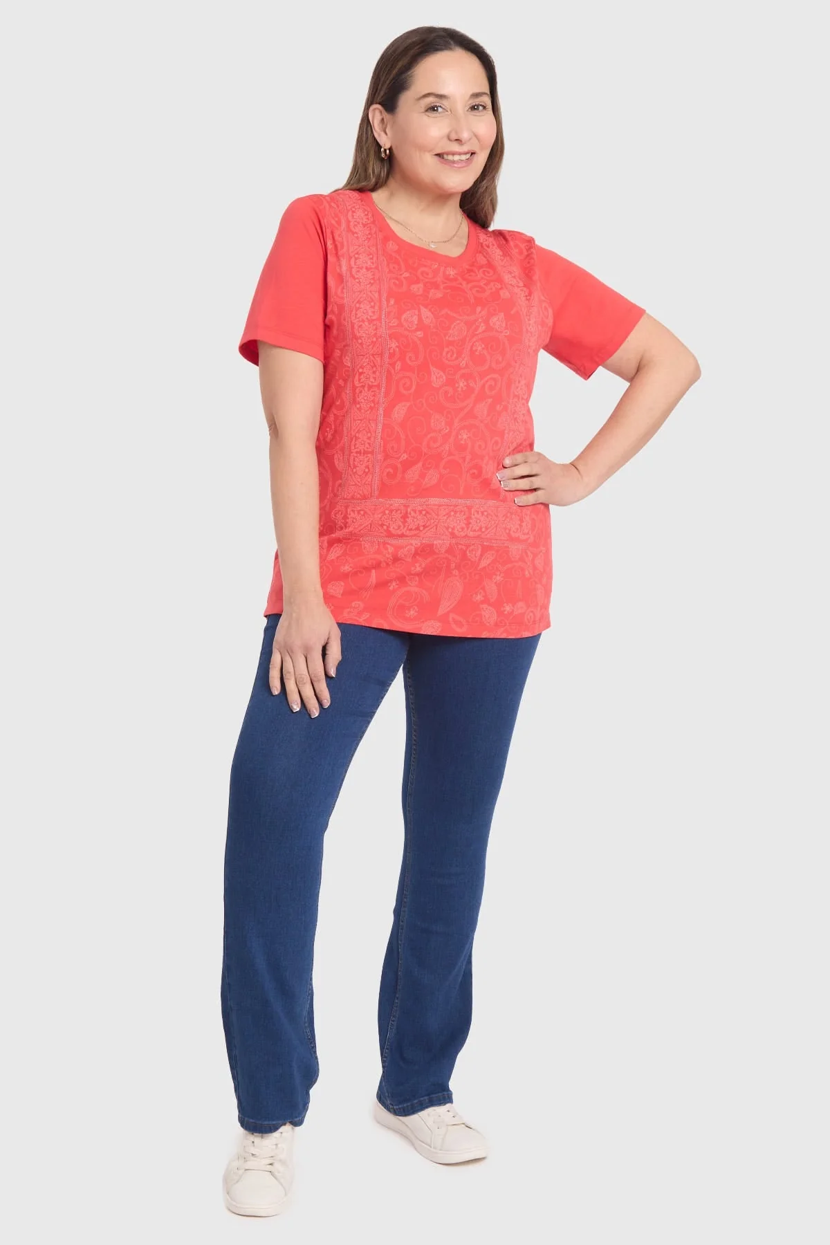 Polera Mujer Magenta - Image 4