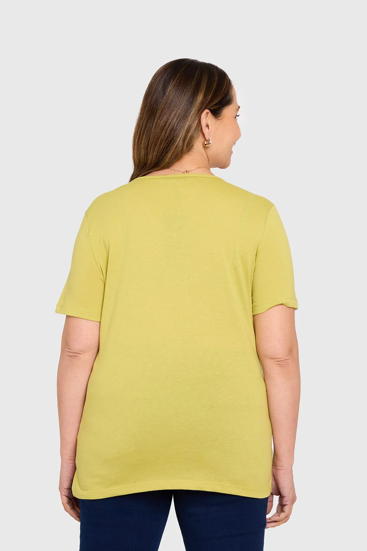 Polera Mujer Tachas Pistacho - Image 3