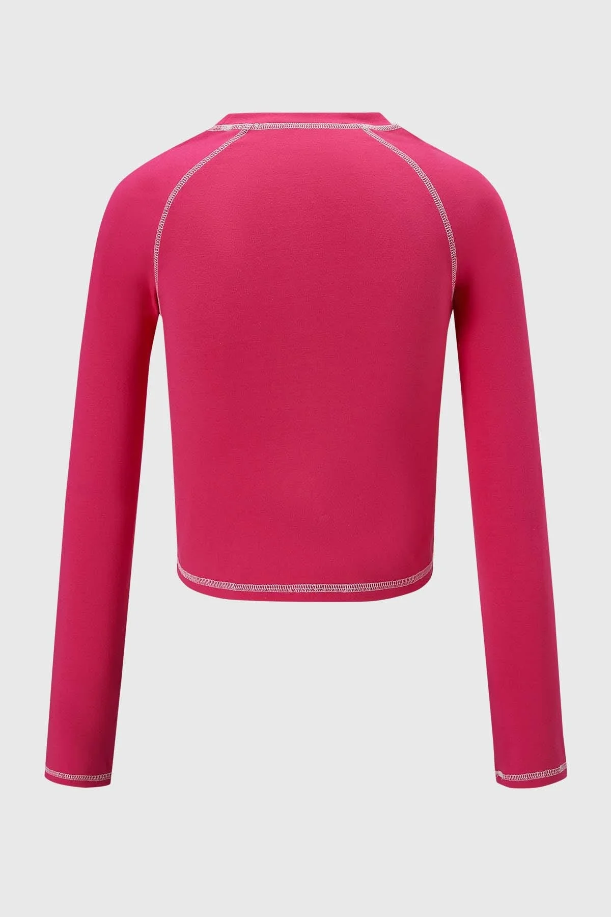 Polera Niña Estampado Fucsia - Image 2