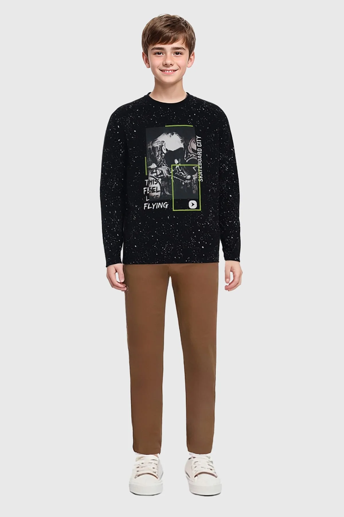 Polera Niño Negro - Image 3