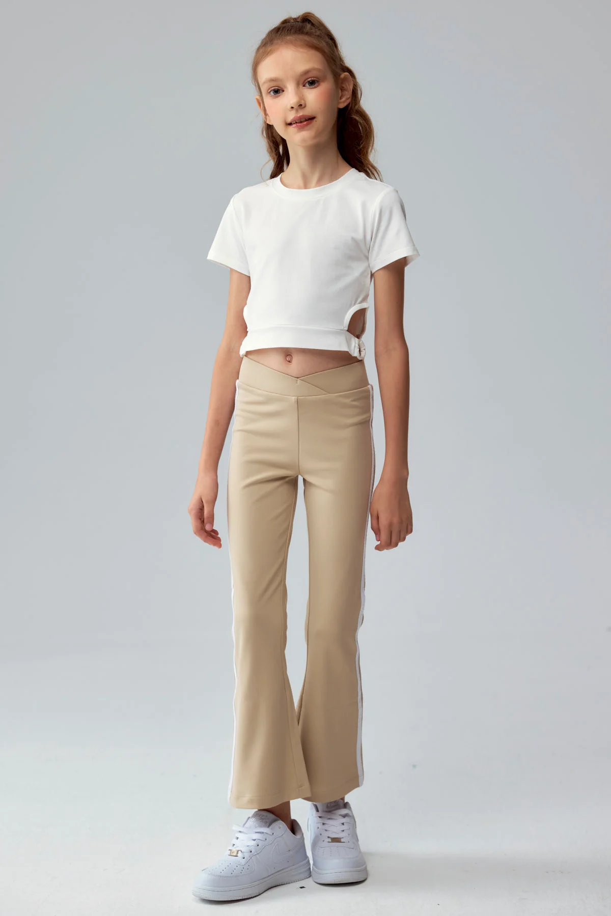 Polera Niña Argolla Costado Crudo - Image 4