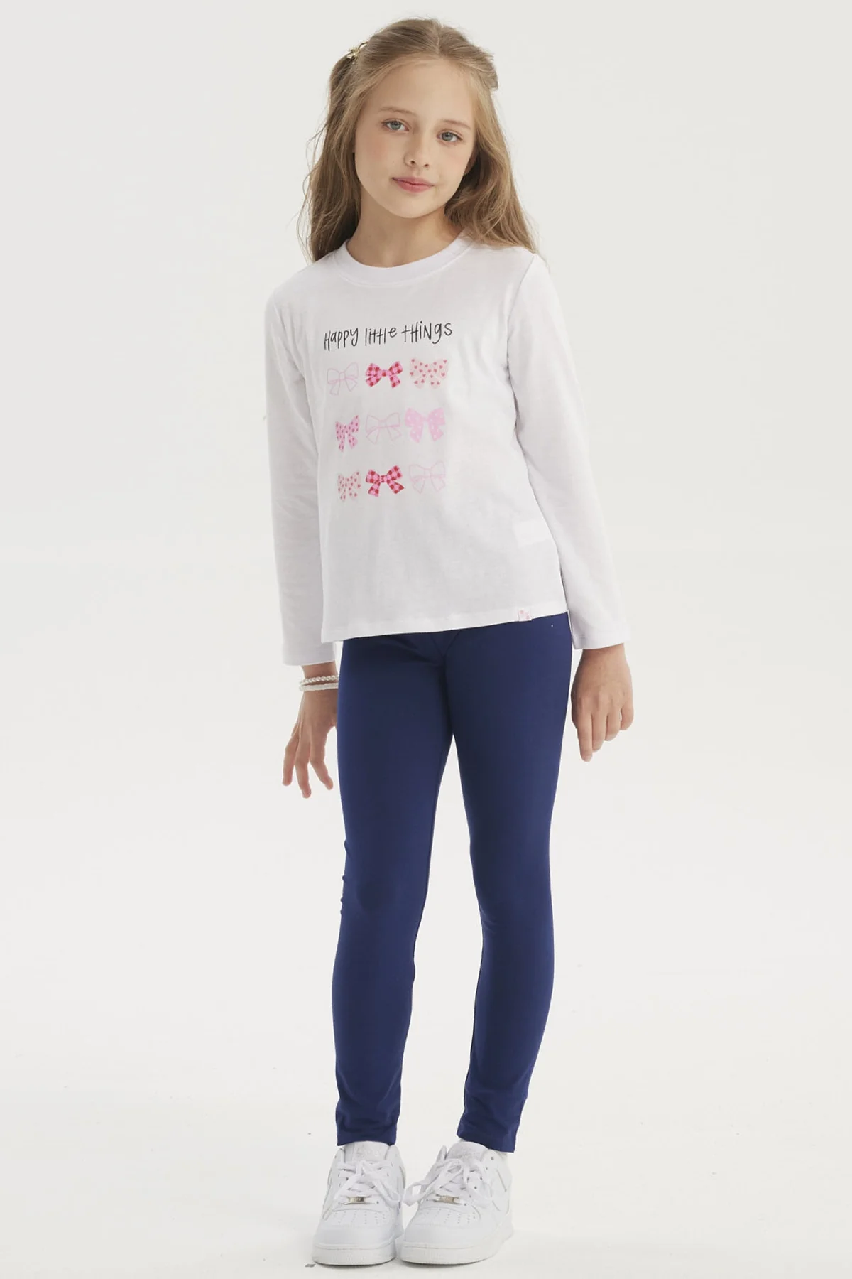 Polera Niña Básica Toddler Blanco - Image 4