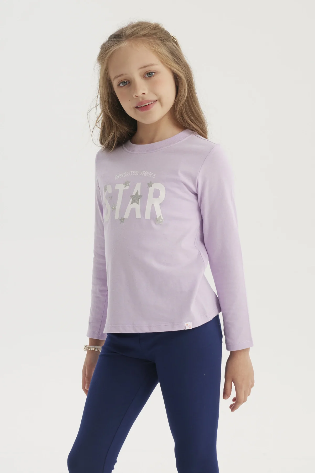 Polera Niña Básica Toddler Lila - Image 2
