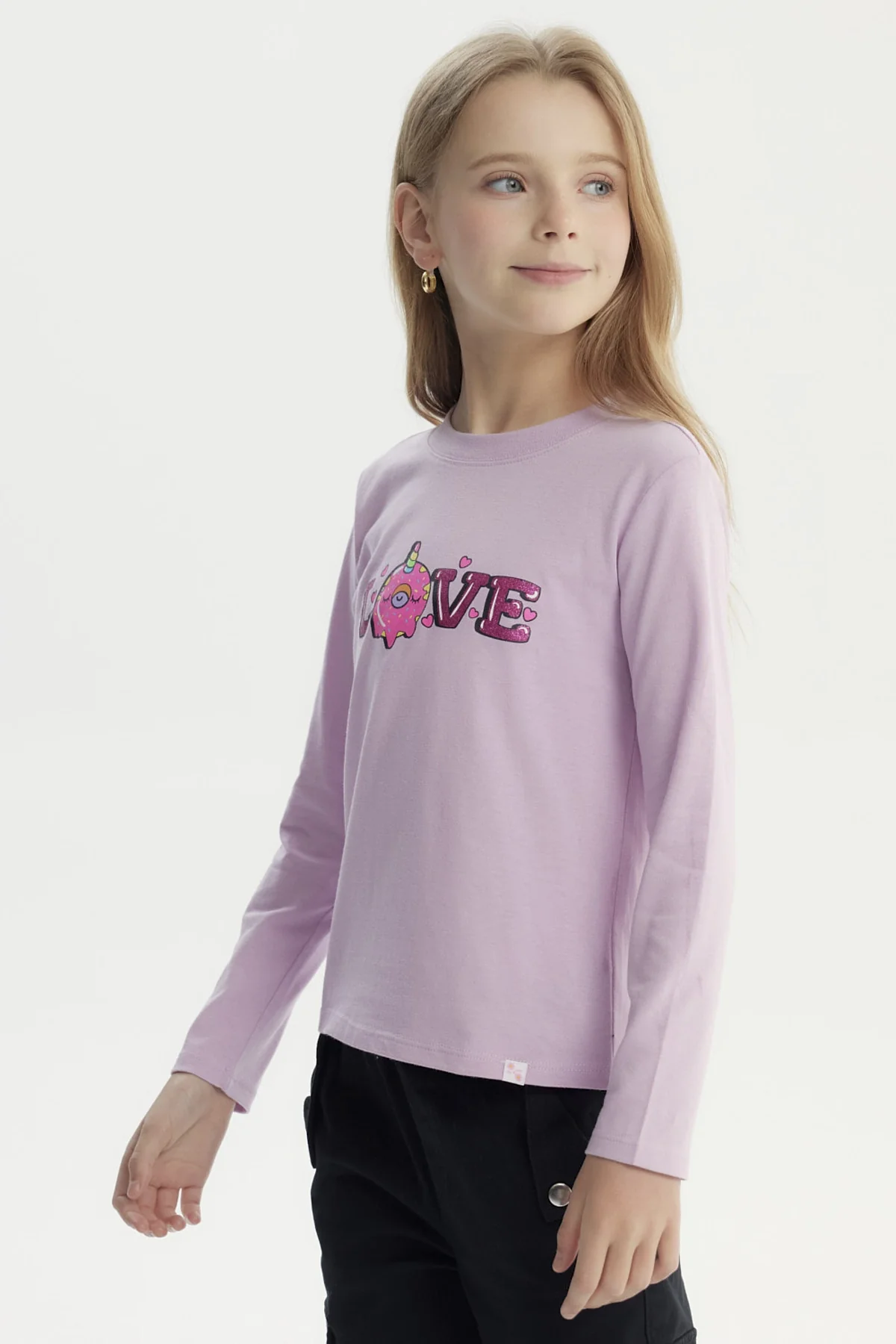 Polera Niña Básica Toddler Lila - Image 2