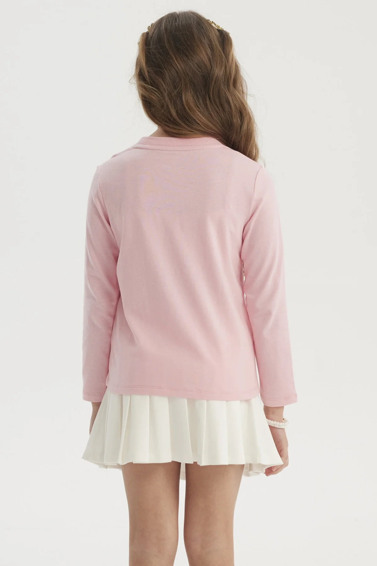 Polera Niña Básica Toddler Rosado - Image 3