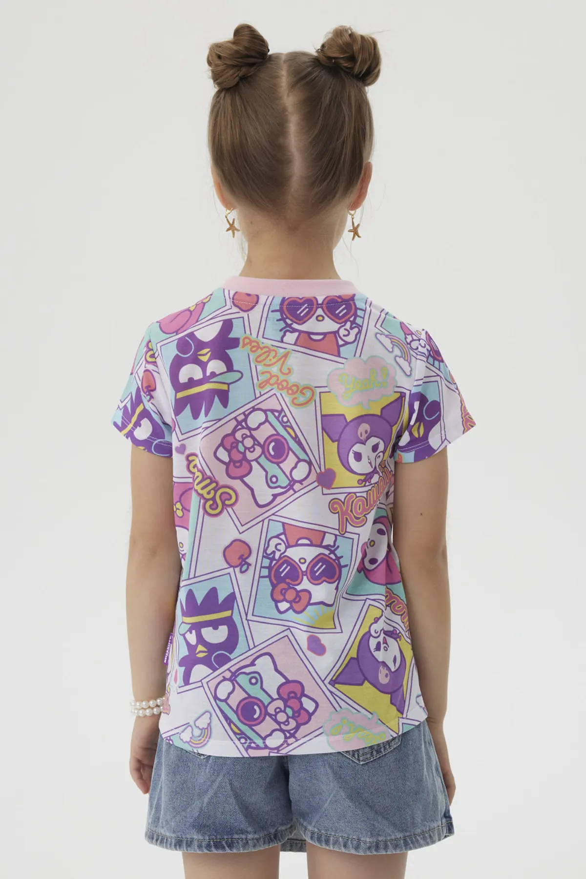 Polera Niña Bipack Hello Kitty Fucsia - Image 6