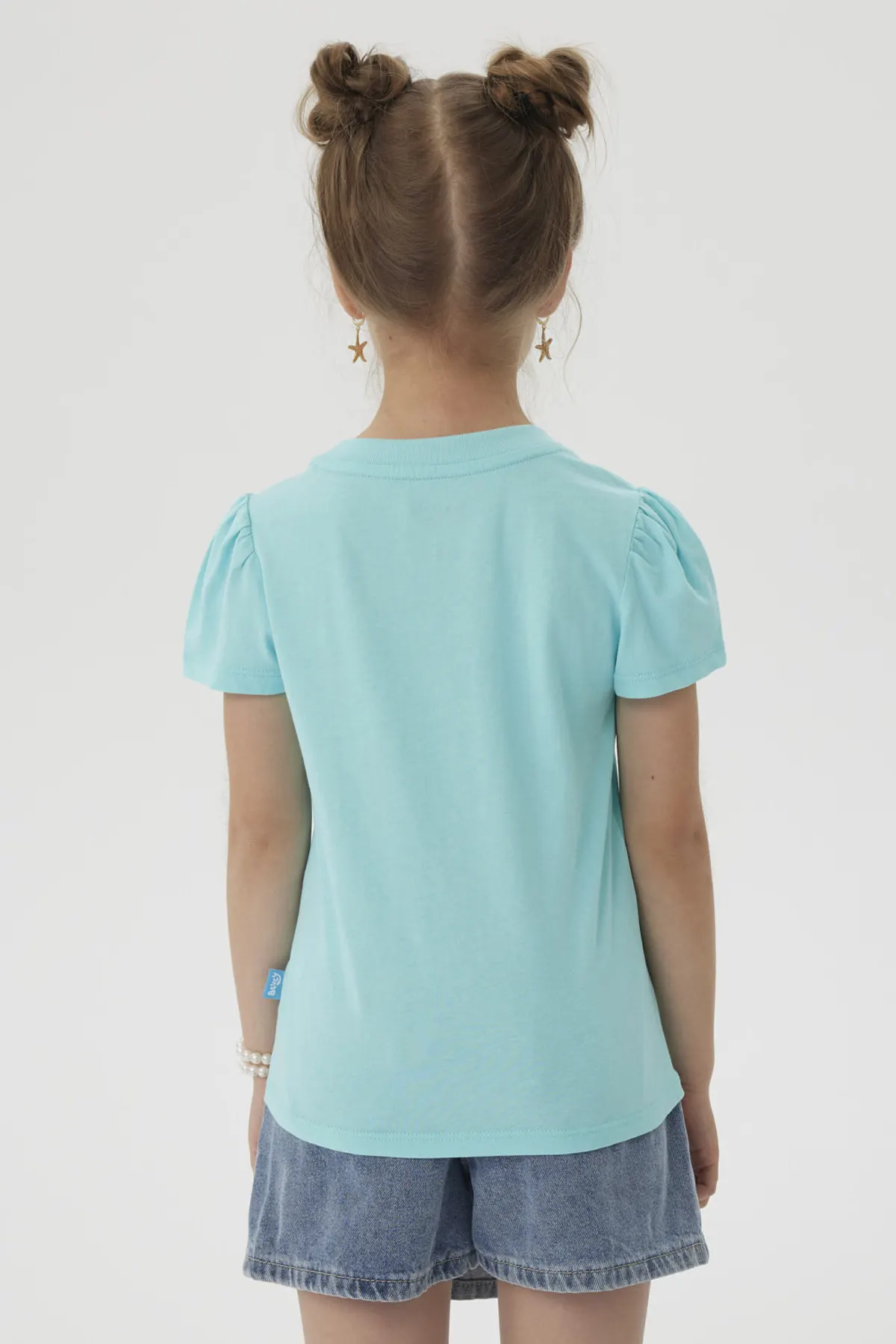 Polera Niña Bluey Turquesa - Image 3