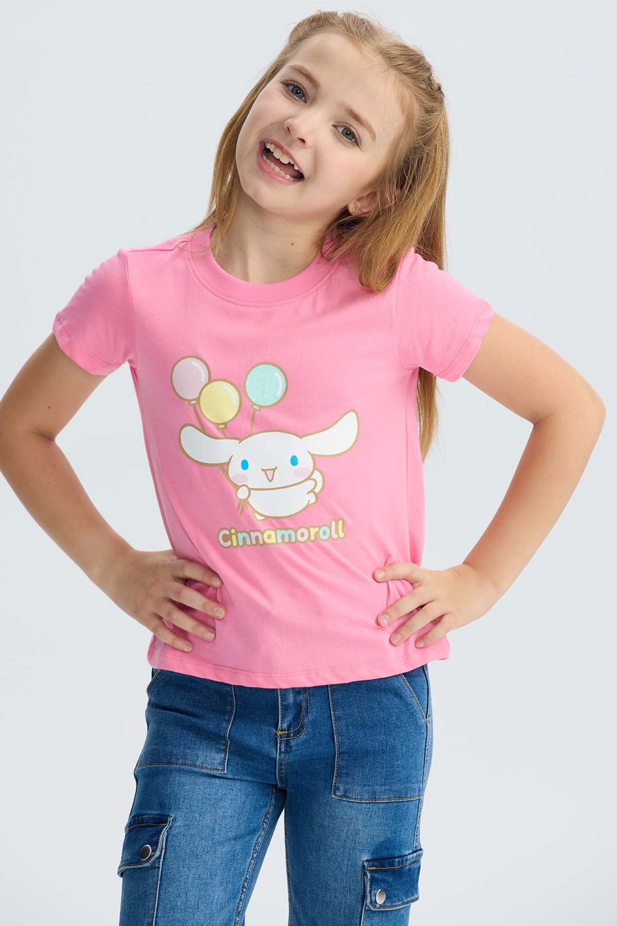 Polera Niña Cinnamorolls Rosado - Image 2