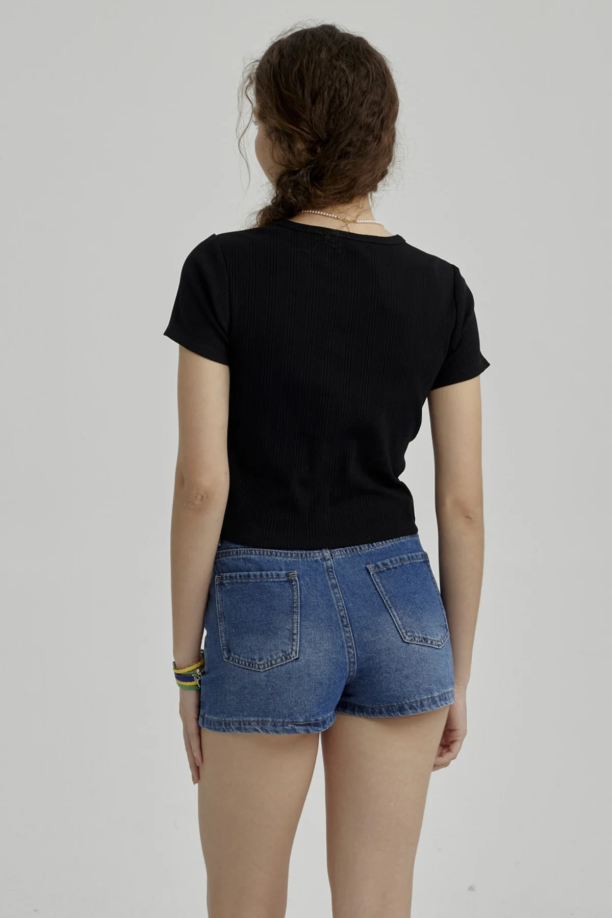 Polera Niña Con Argolla Negro - Image 3