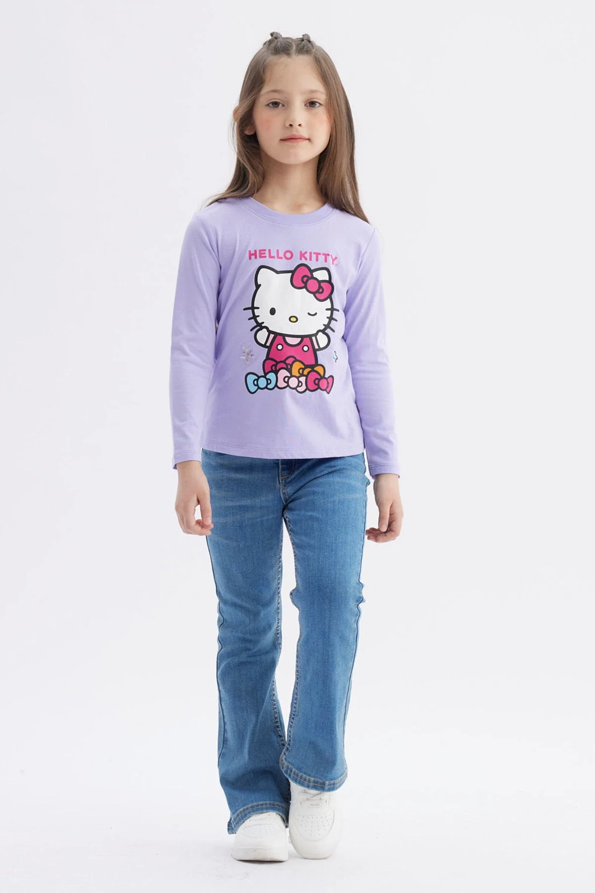 Polera Niña Hello Kitty Lila - Image 4