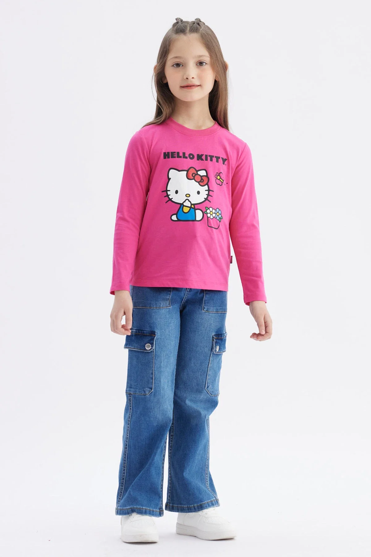 Polera Niña Hello Kitty Rosado - Image 4