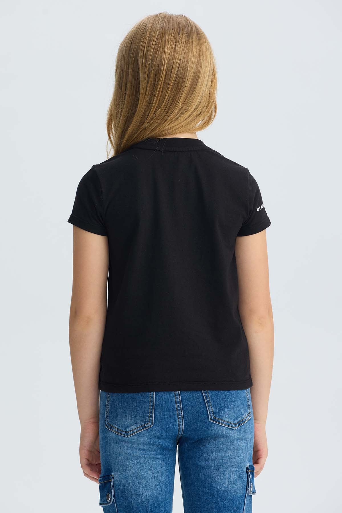 Polera Niña Kuromi Negro - Image 3