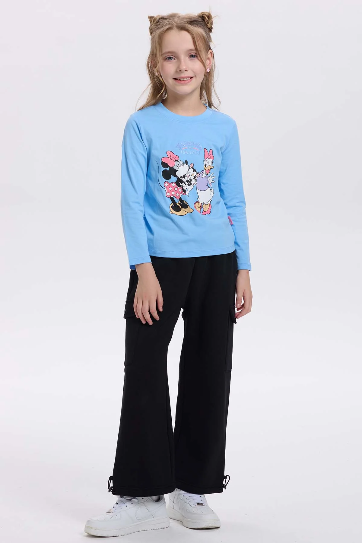 Polera Niña Minnie & Daisy Celeste - Image 4