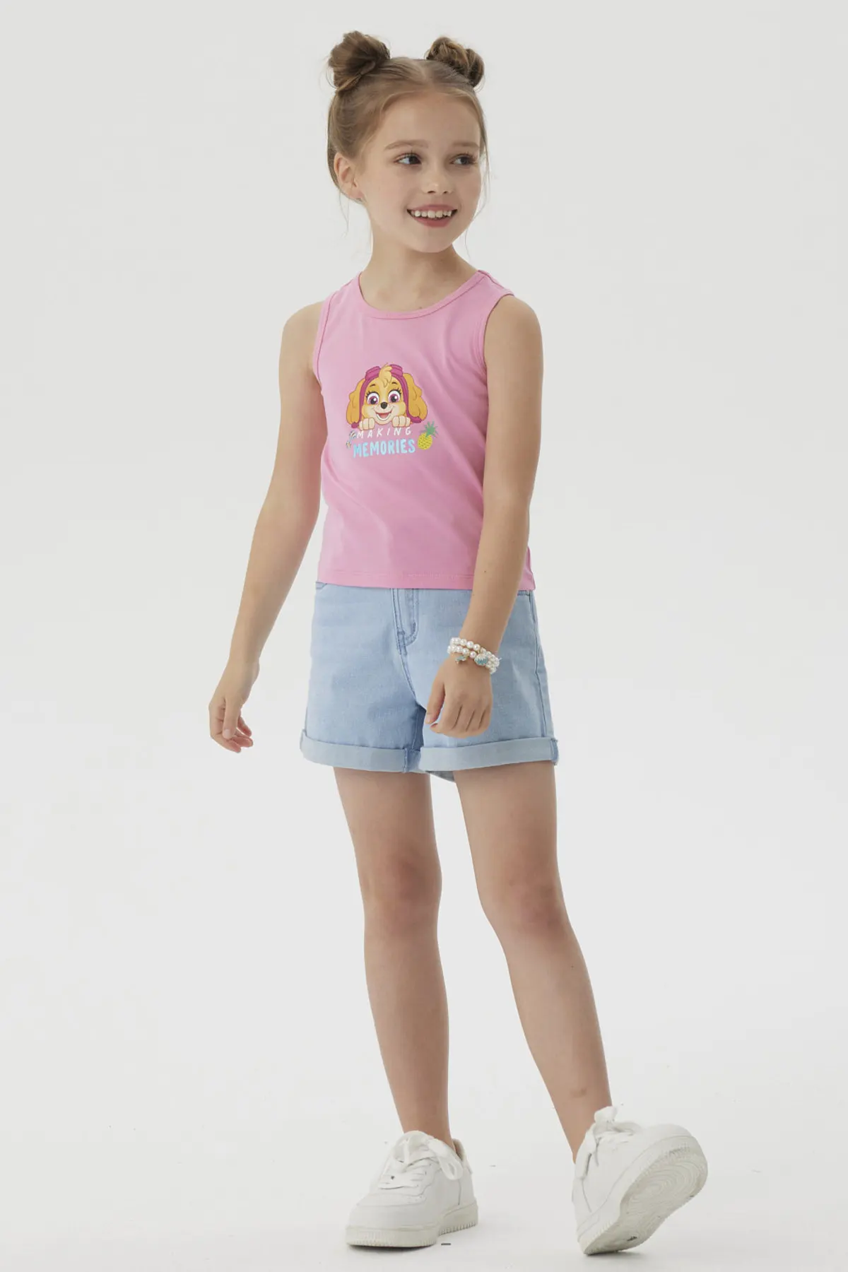 Polera Niña Paw Patrol Rosado - Image 3
