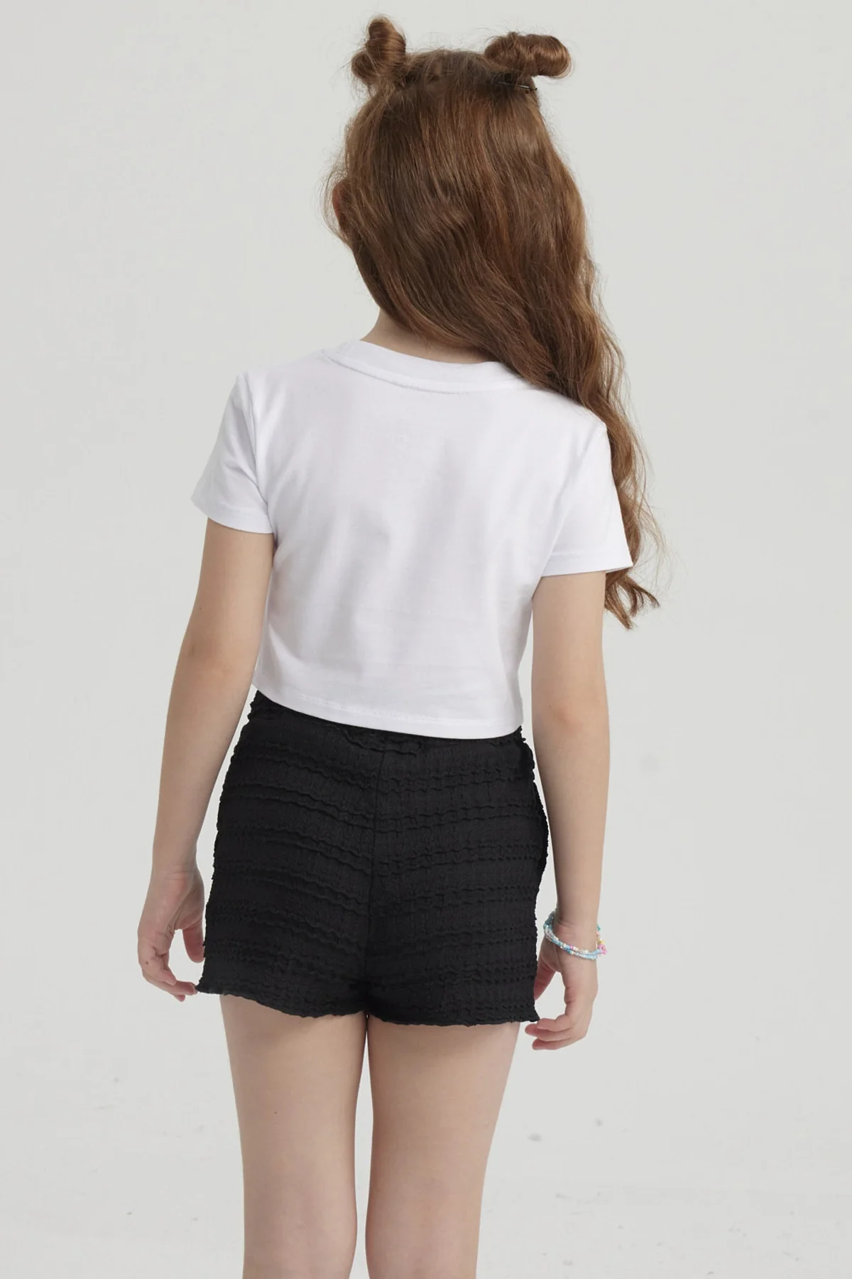 Polera Niña Print Basta Simétrica Blanco - Image 3